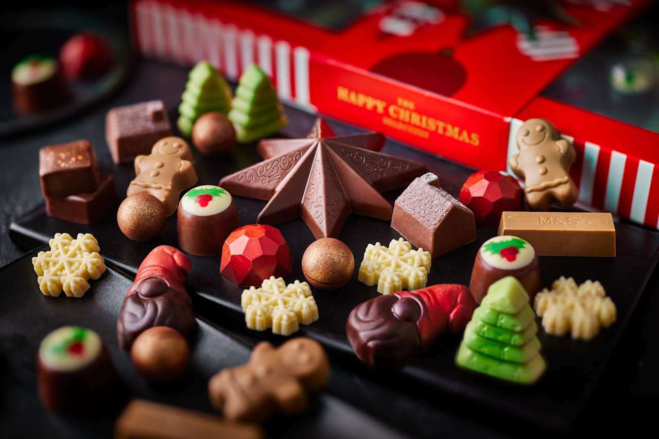 M&S Food - Gelukkige Kerst Speciale Collectie Chocolade