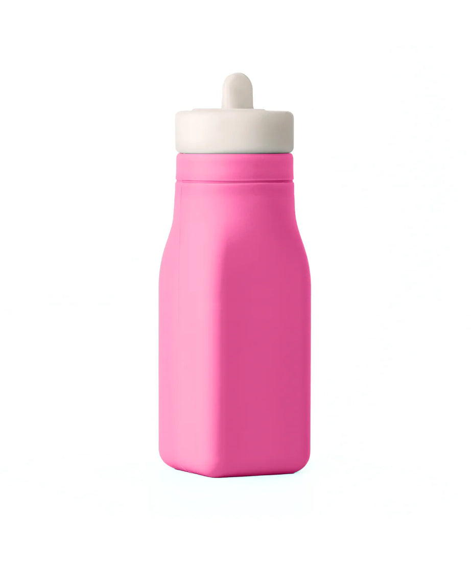 Omiebox - OmieBottle BPA-vrije siliconen drinkfles roze