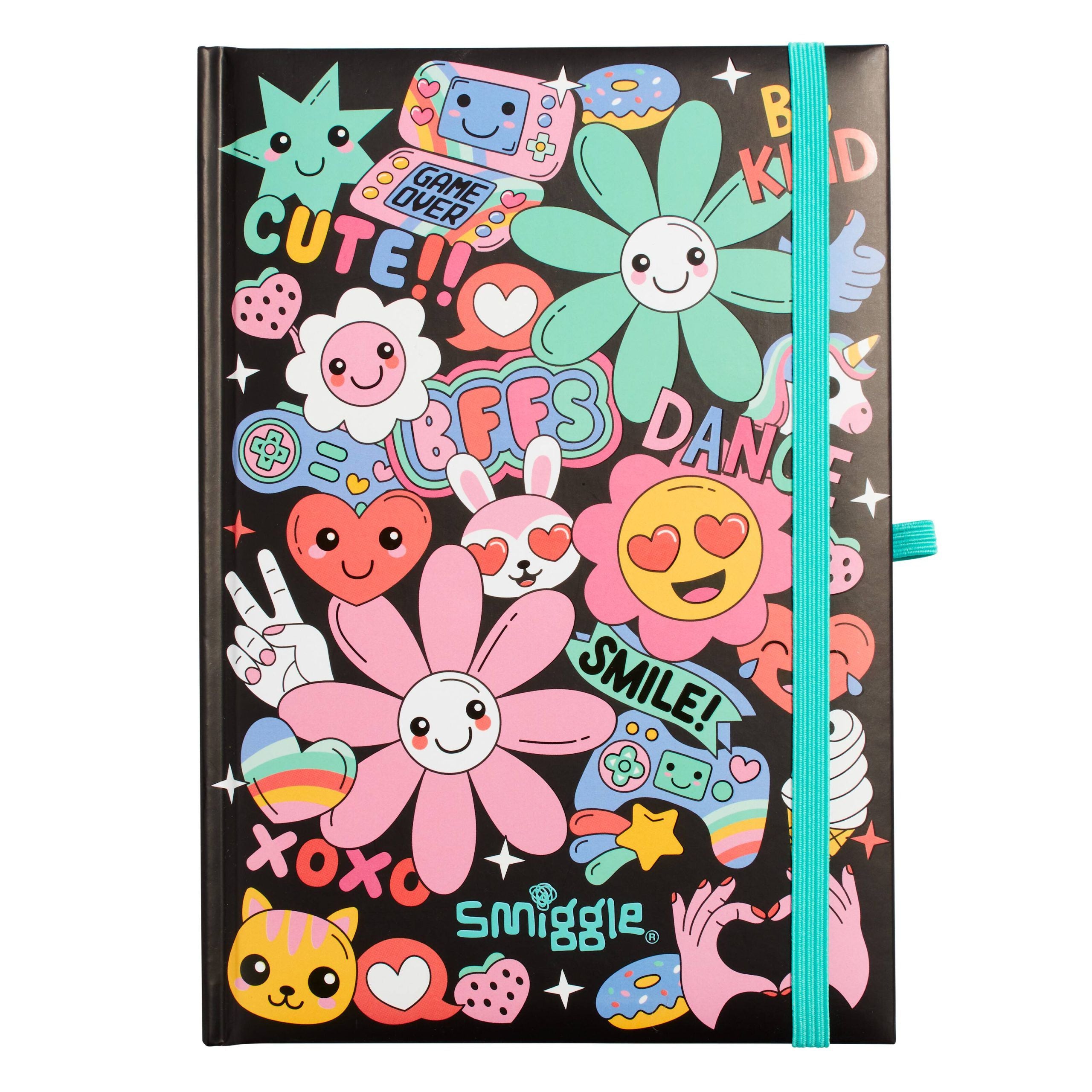 Smiggle - Bright Side A5 Defter-Dinossi