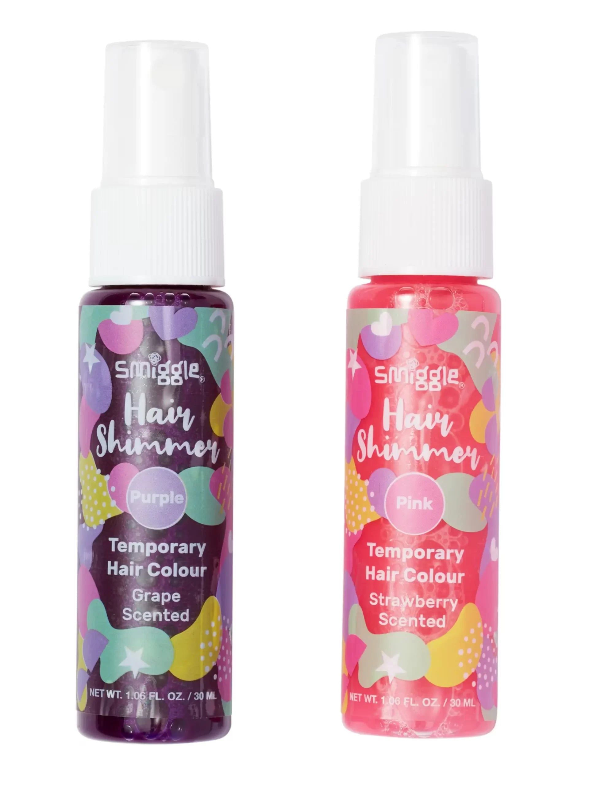 Smiggle - Pırıltılı Kokulu 2li Saç Boyası-Dinossi