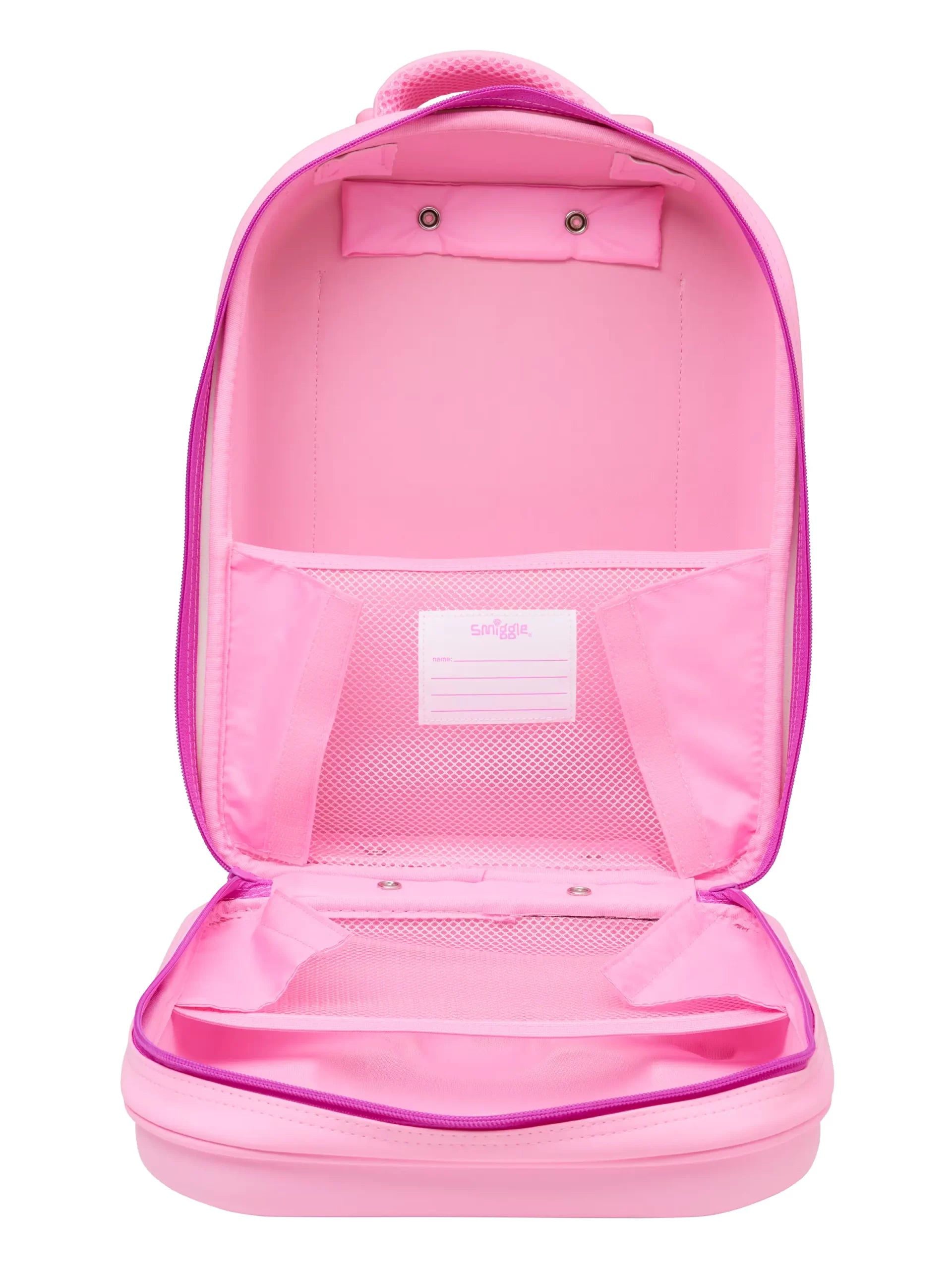 Smiggle - Movin' Junior Çekçekli Okul ve Seyahat Çantası-Dinossi