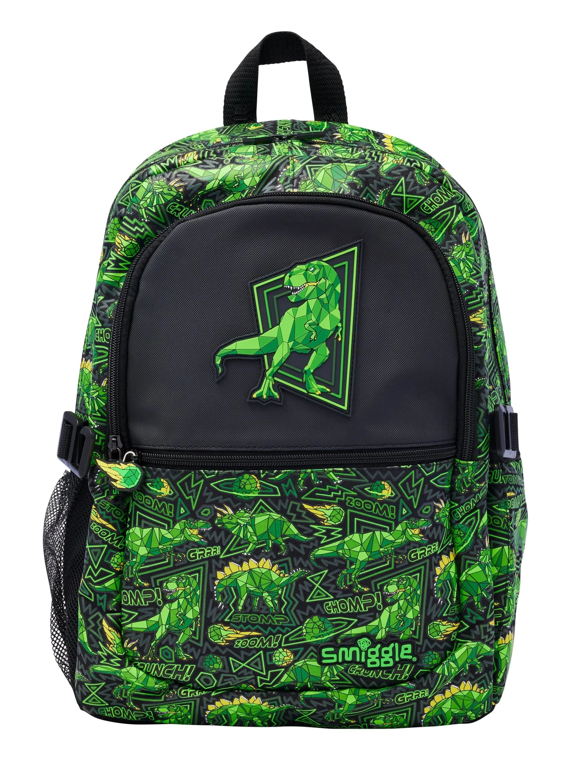Smiggle - Wild Side Klasik Sırt Çantası-Dinossi