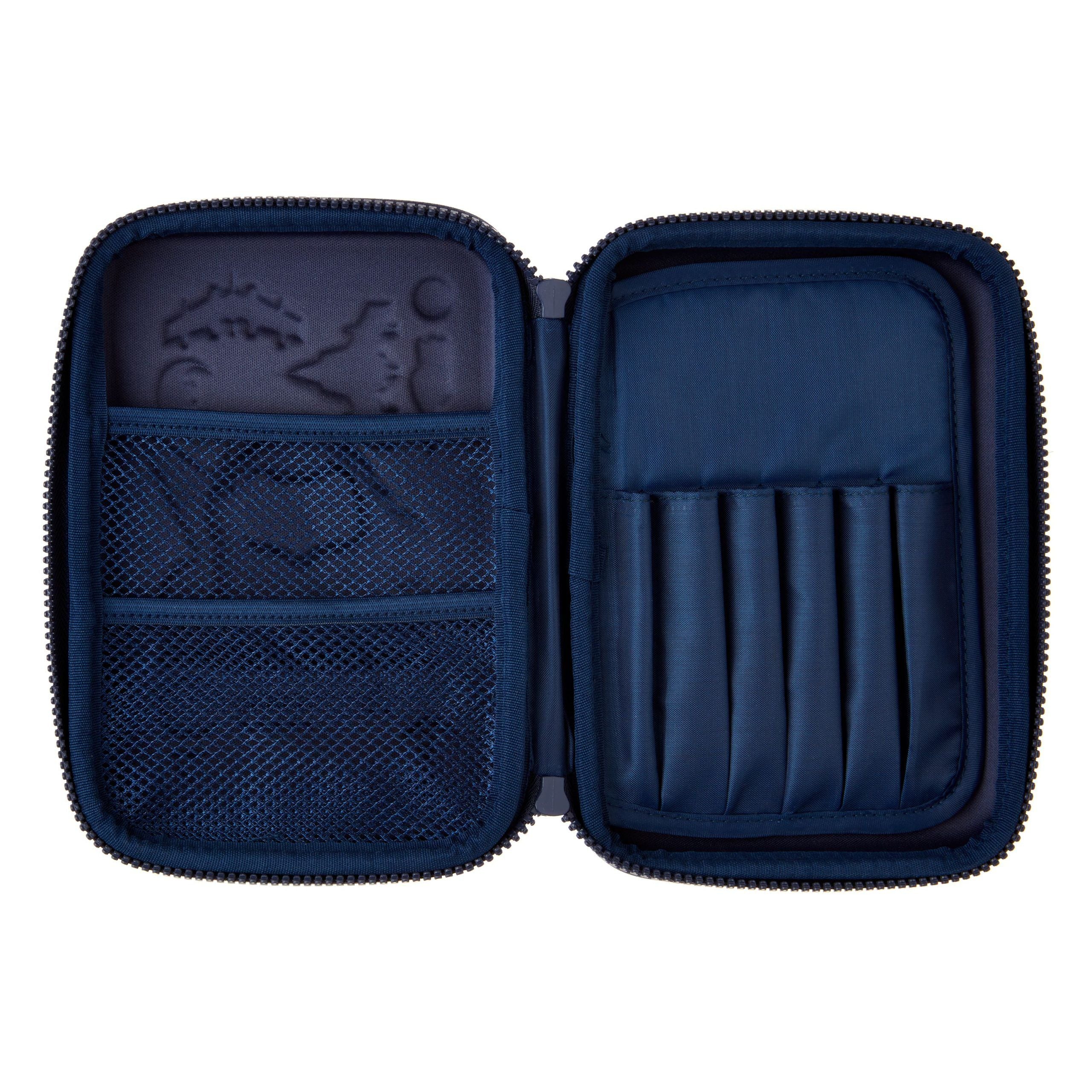 Smiggle - Beyond 3D Kabartmalı Astronot Kalem Kutusu-Dinossi