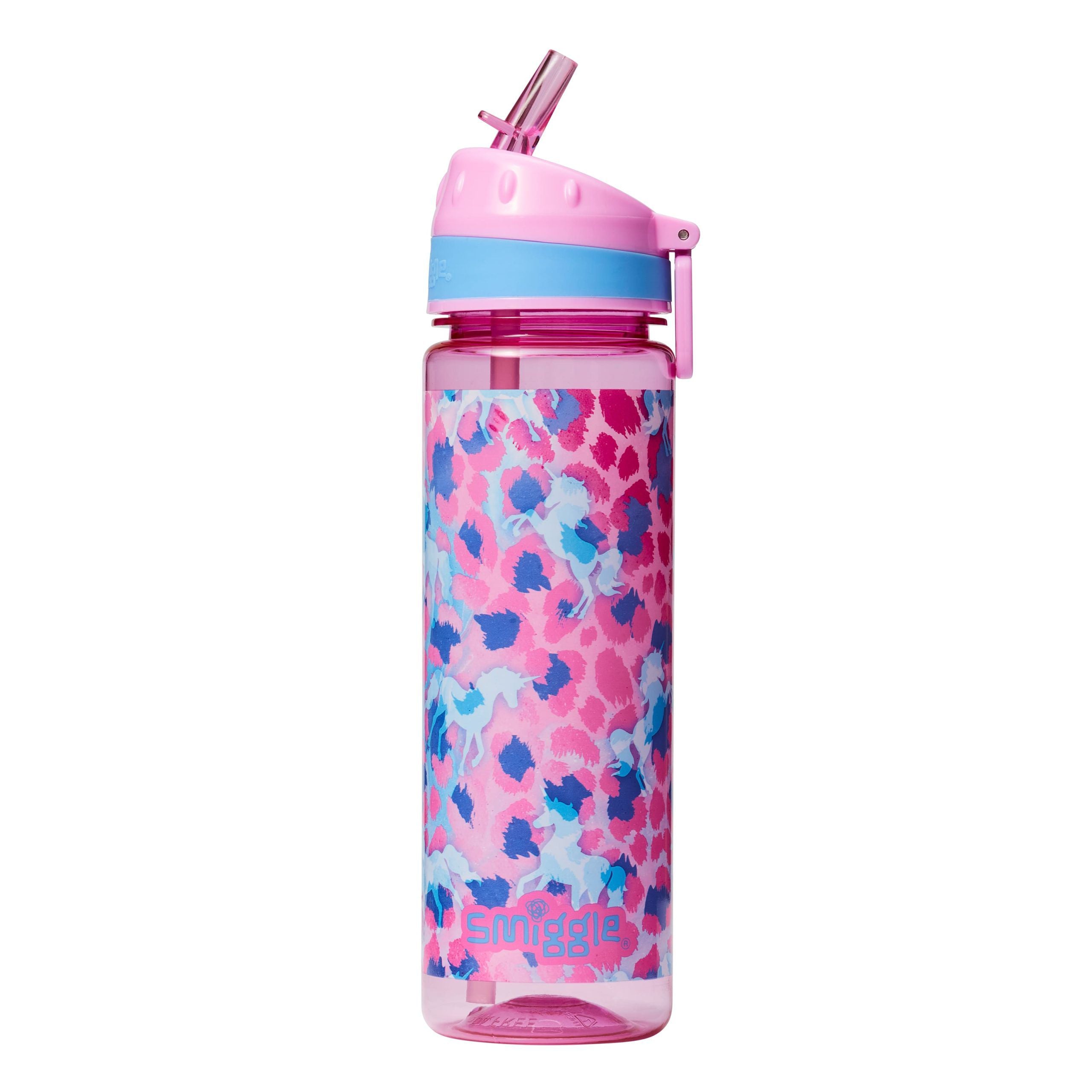 Smiggle - Mirage Pipetli BPA'sız 650 ML Suluk-Dinossi