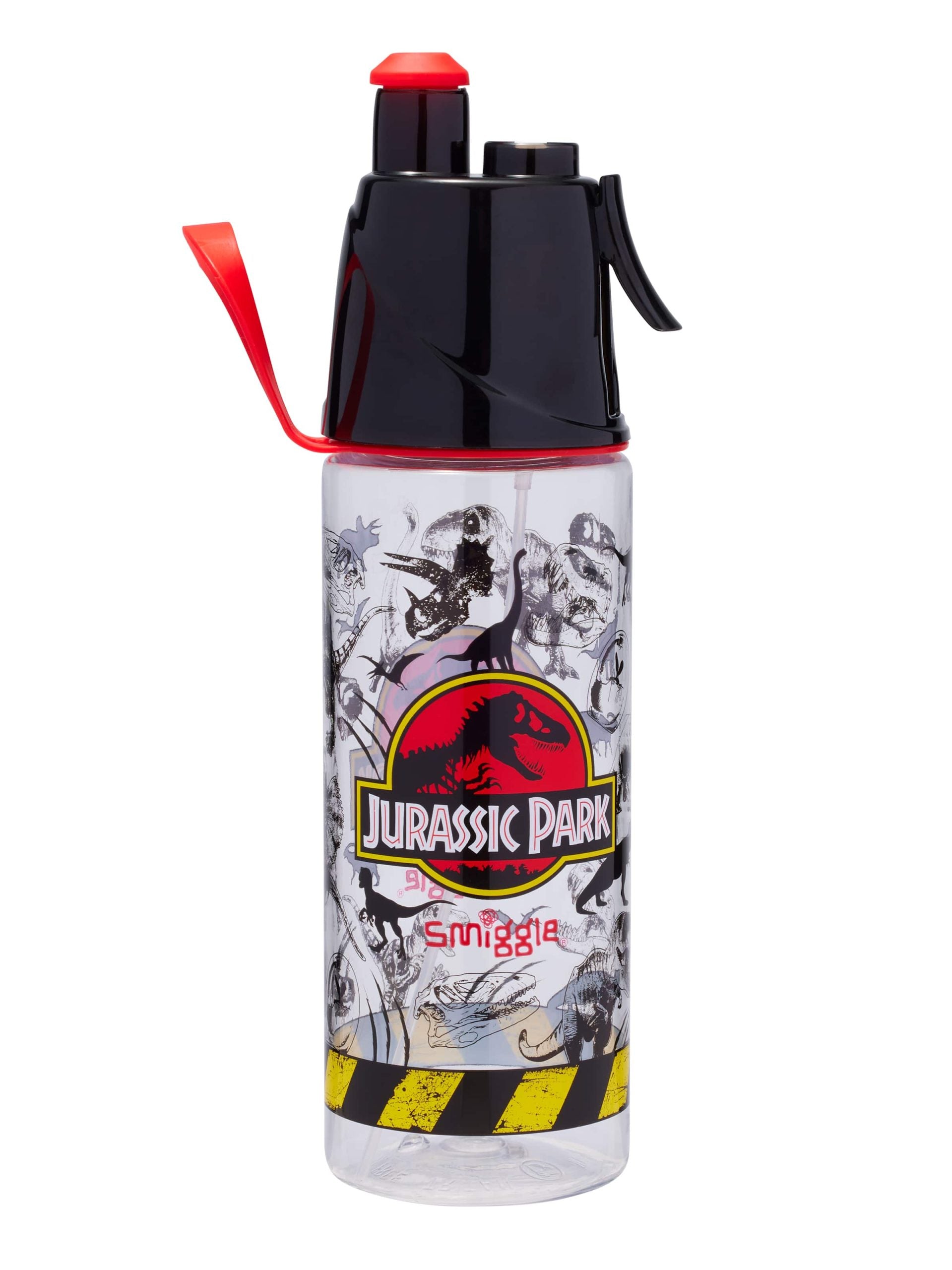 Smiggle - Jurassic Park Su Püskürtmeli 560ML BPAsız Suluk-Dinossi
