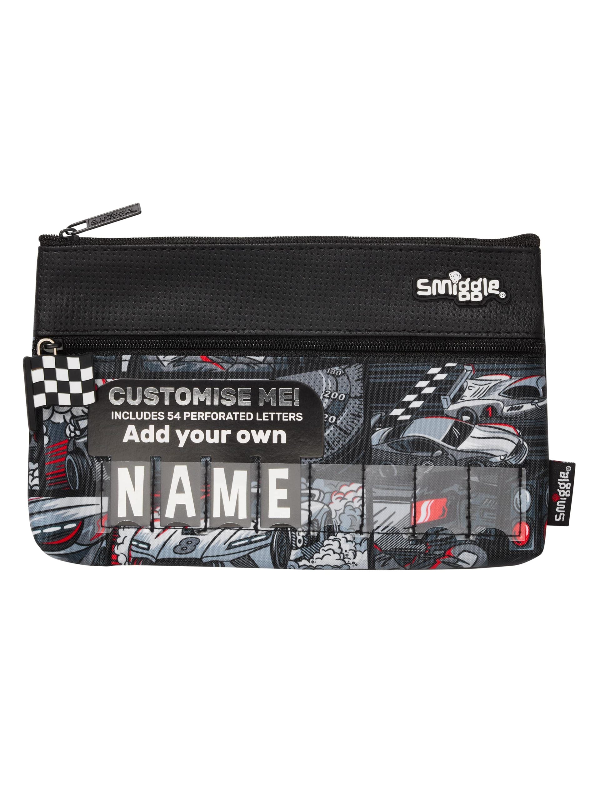 Smiggle - Limitless İsimlikli Klasik Kalem Kutusu-Dinossi