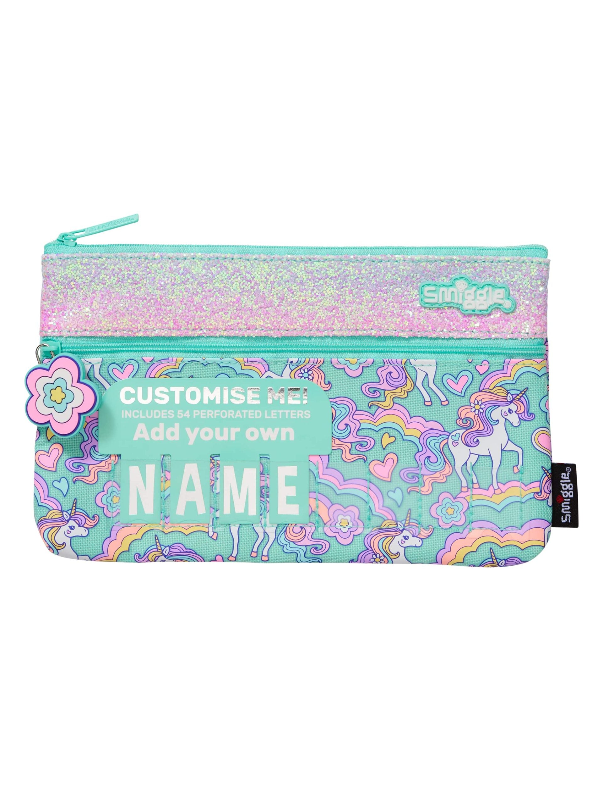 Smiggle - Limitless İsimlikli Klasik Kalem Kutusu-Dinossi