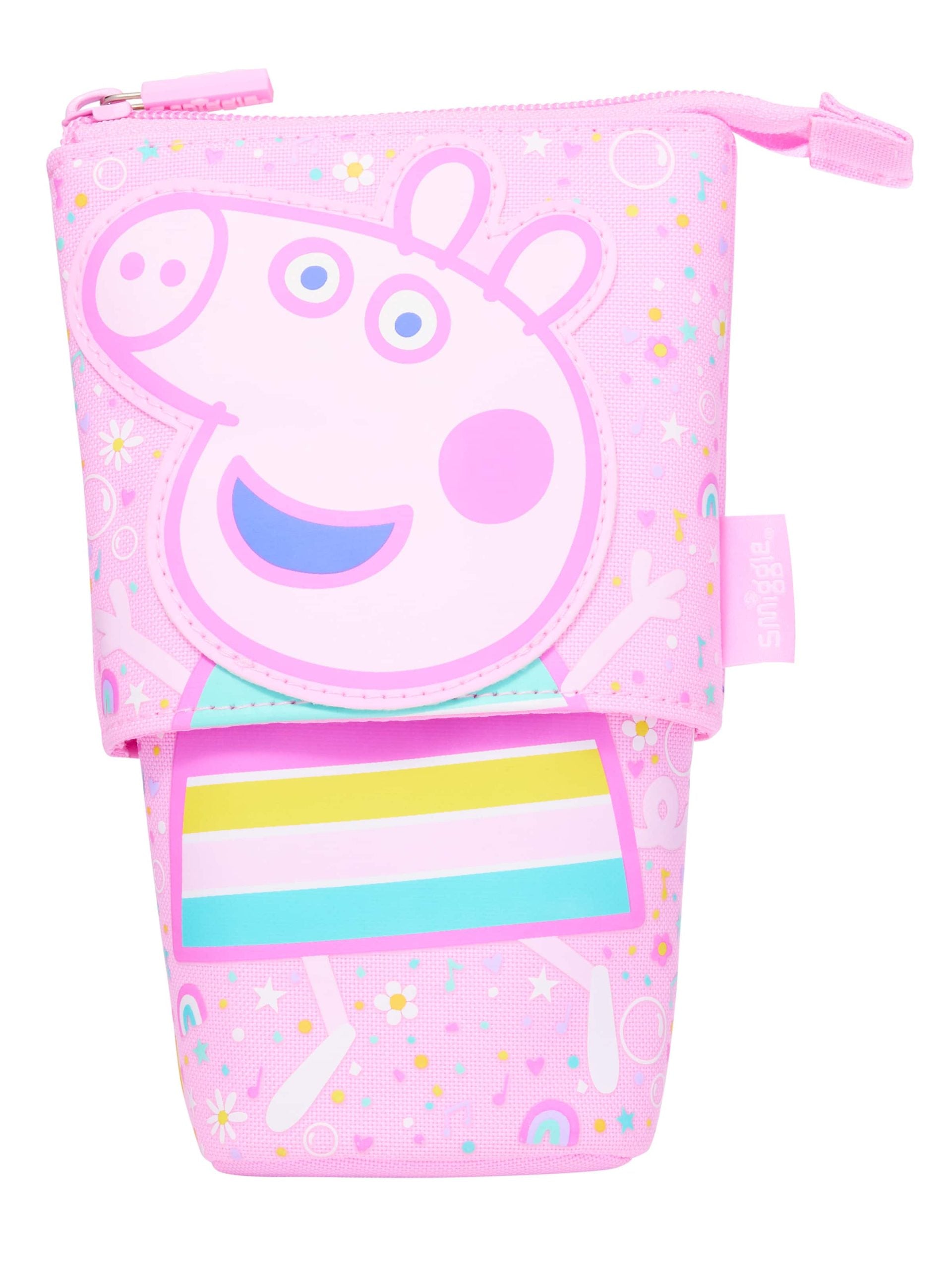 Smiggle - Peppa Pig 2si 1 Arada Kalem Kutusu-Dinossi