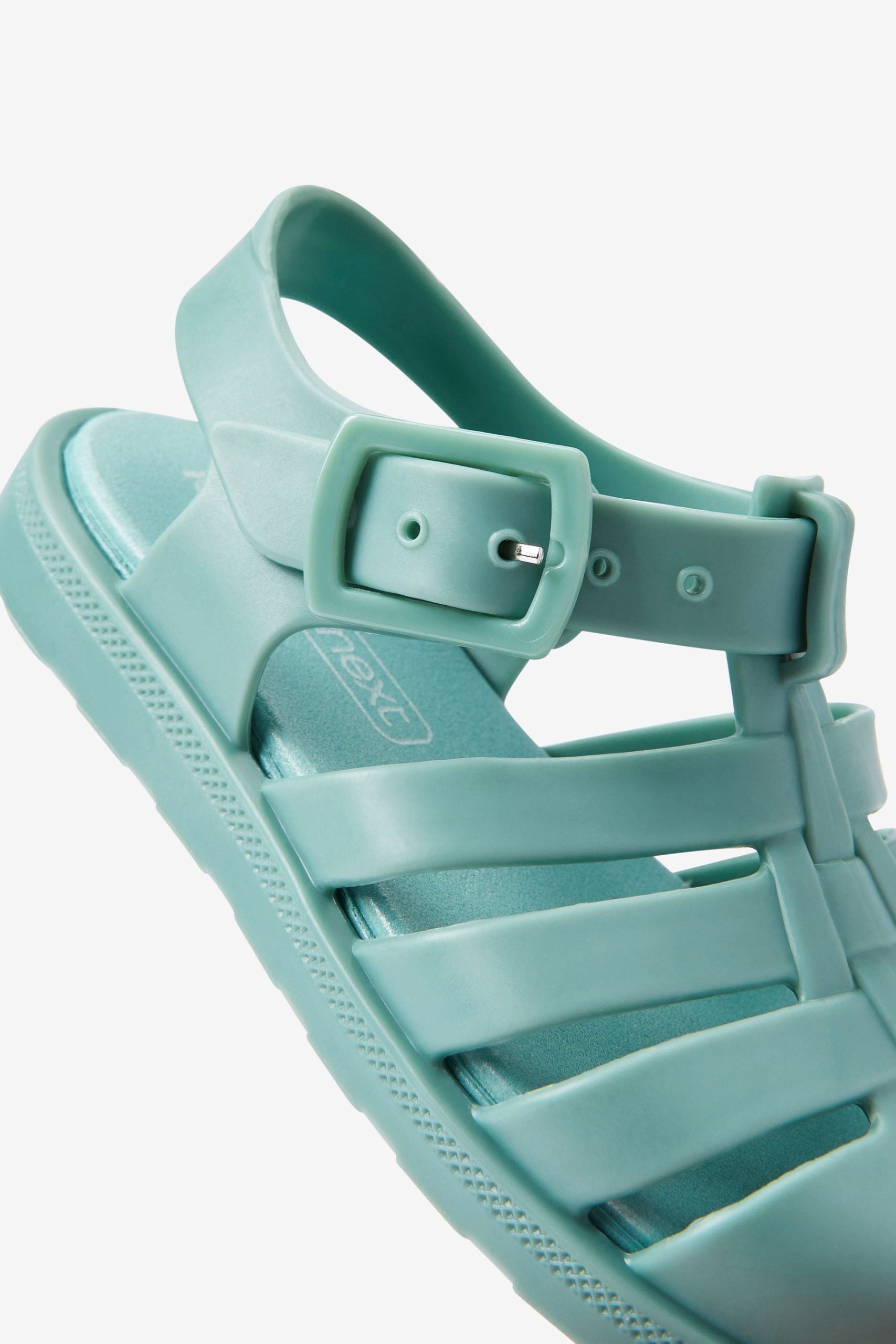 Next - Kız ve Erkek Jöle Jelly Nane Yeşili Sandalet - 20.5-Dinossi