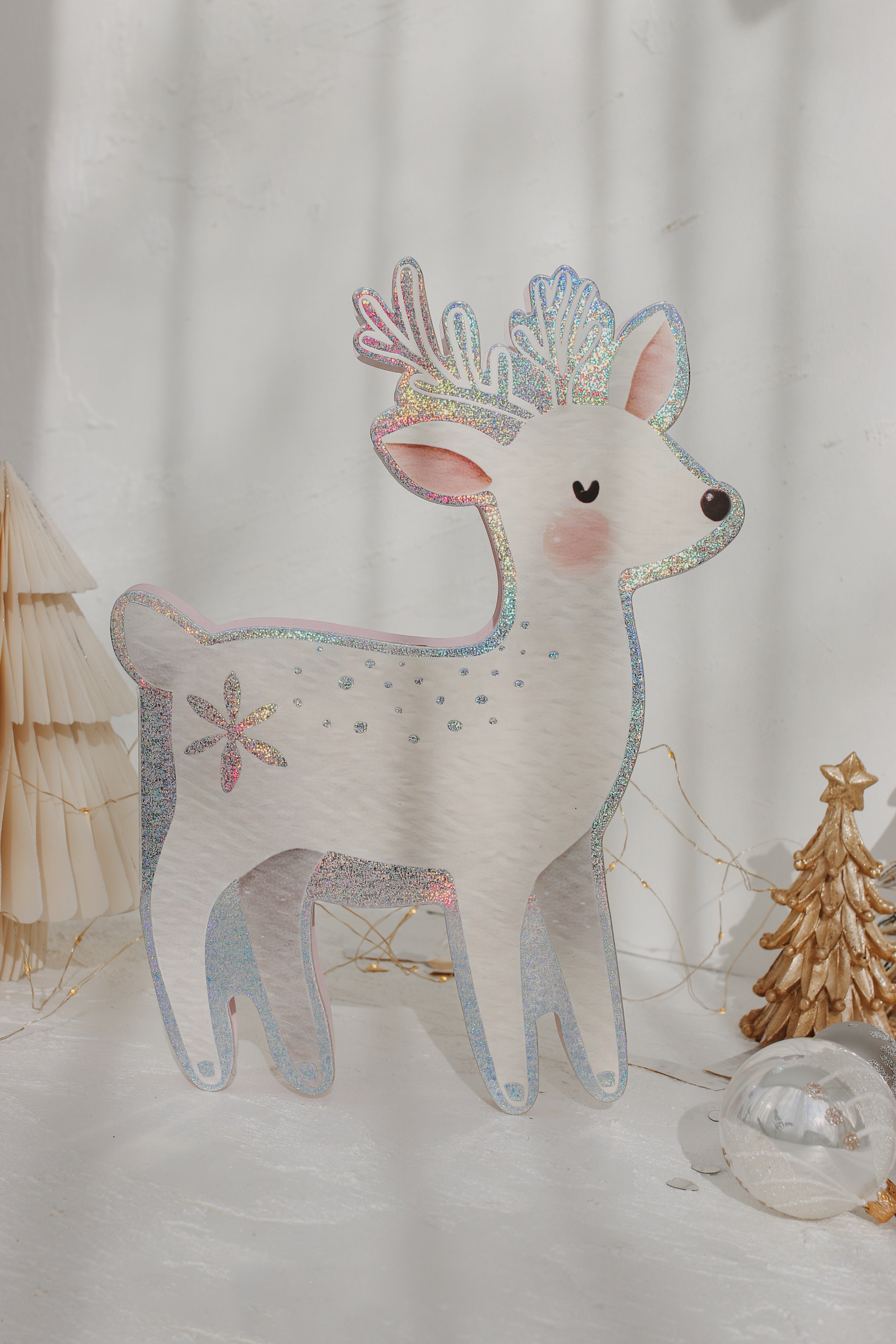 Dinossi - Noel Geyiği Kutulu Yılbaşı Belçika Çikolatası-Dinossi