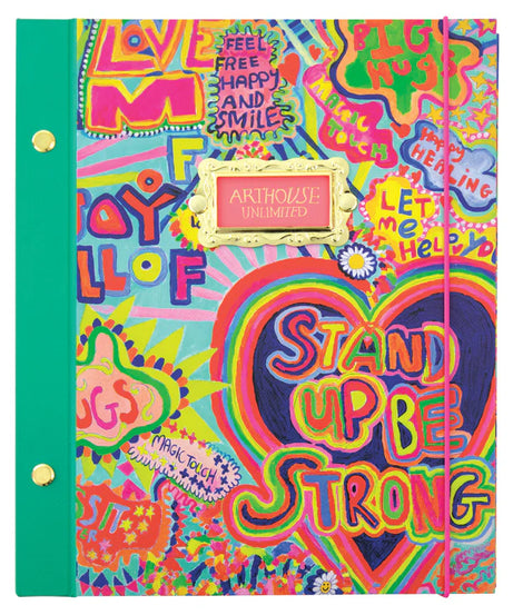 Portico Designs - Arthouse Unlimited Vrolijke A5 Hardcover Dagboek