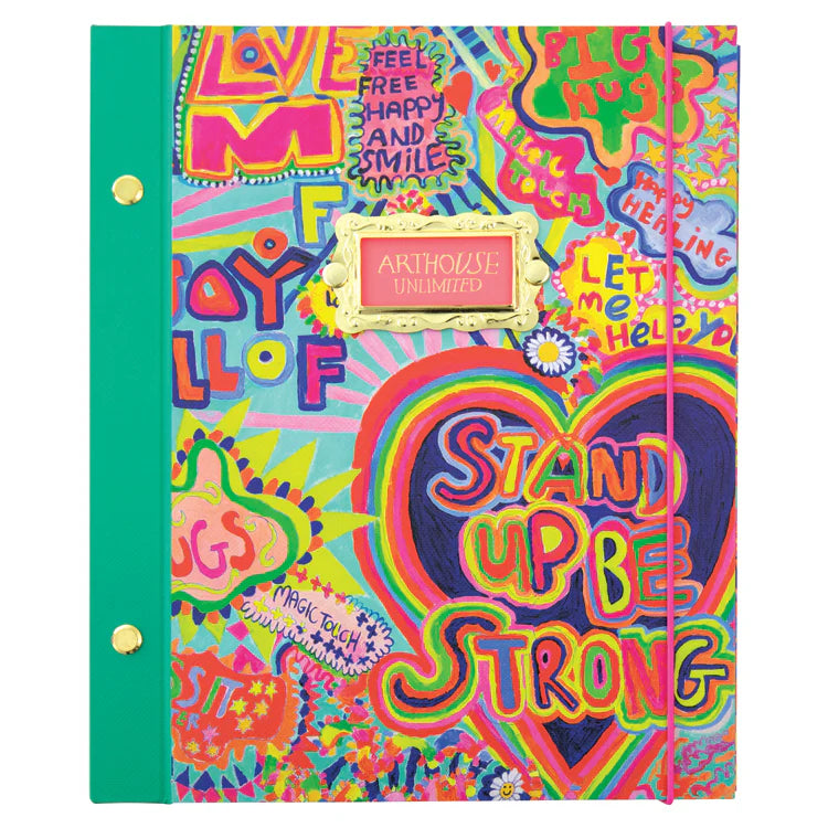 Portico Designs - Arthouse Unlimited Vrolijke A5 Hardcover Dagboek