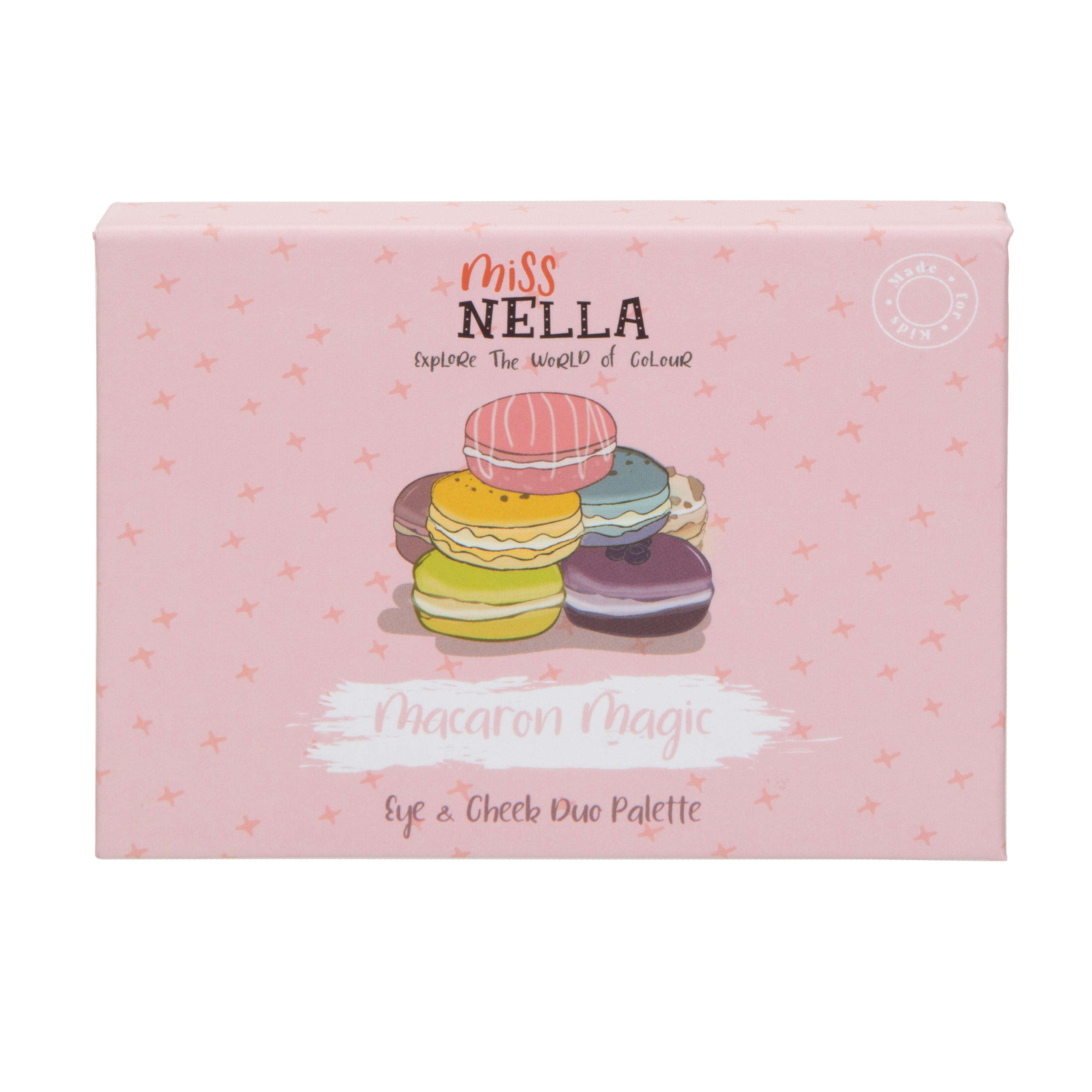 Miss Nella - Oog en Wangen Macaron 2-delige Palette