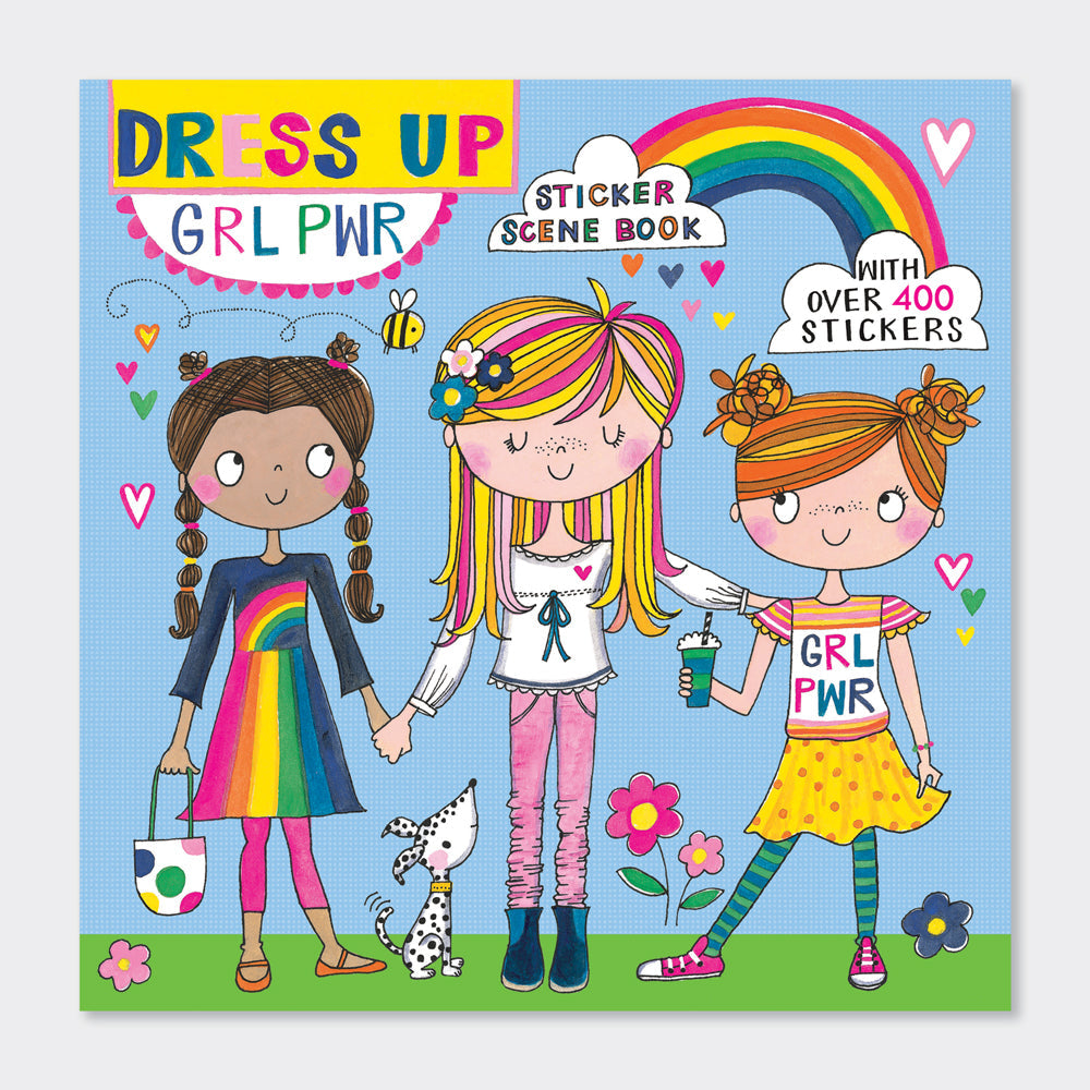 Rachel Ellen - Grl Pwr Sticker Scene Kleur- en Activiteitenboek