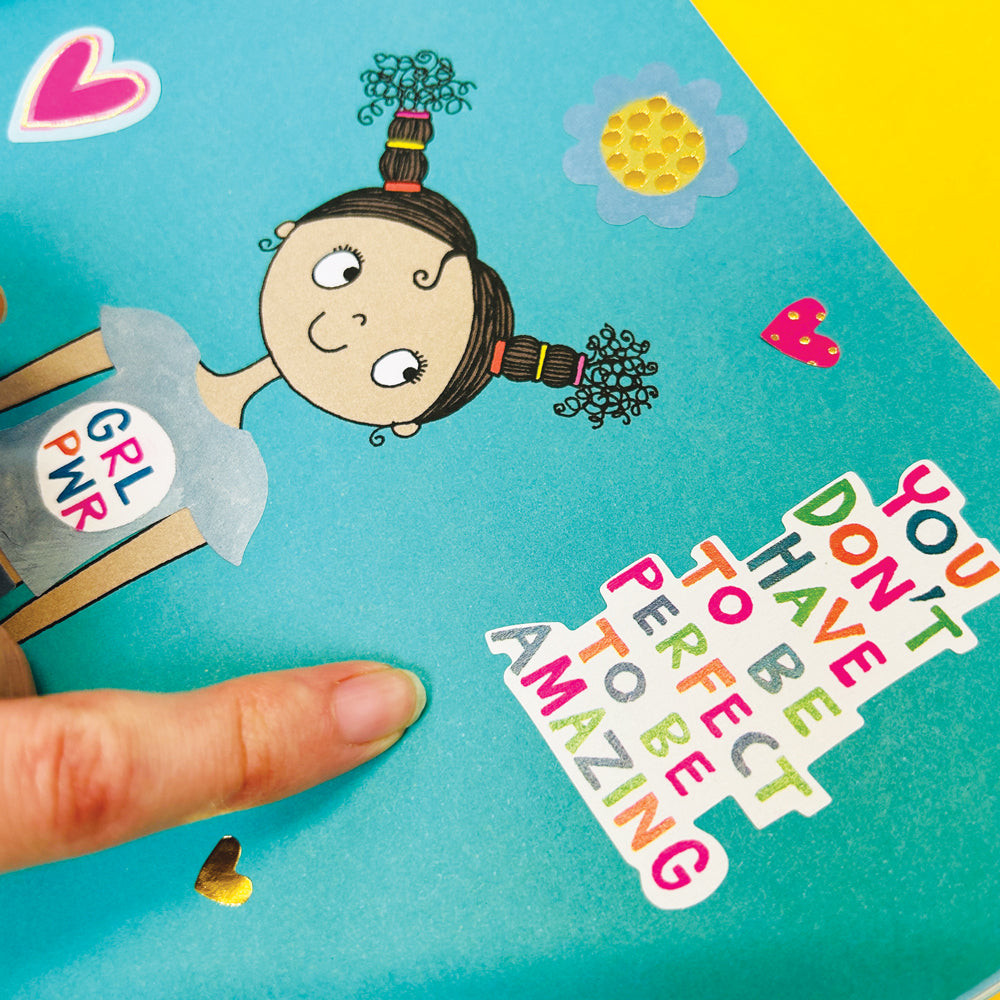 Rachel Ellen - Grl Pwr Sticker Scene Kleur- en Activiteitenboek