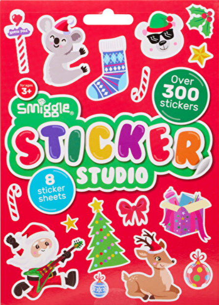 Smiggle – Noel Çıkartma Stüdyosu Kitabı-Dinossi