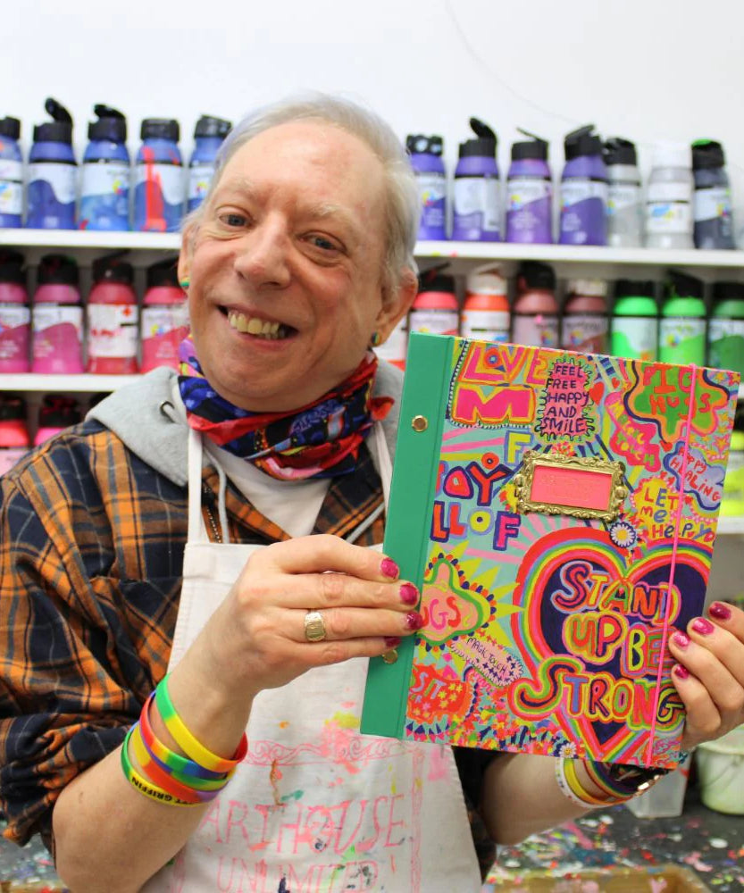 Portico Designs - Arthouse Unlimited Vrolijke A5 Hardcover Dagboek