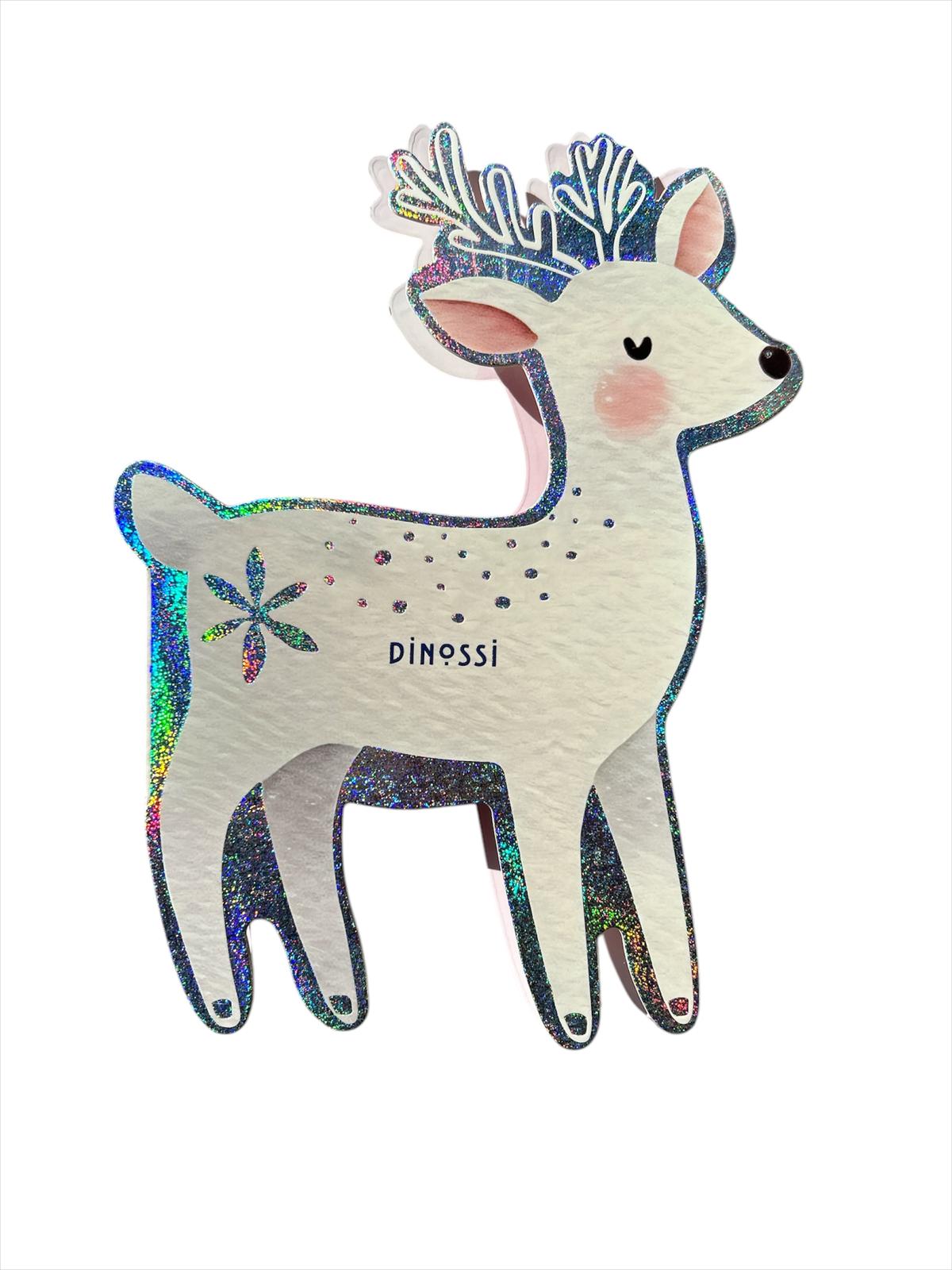 Dinossi - Noel Geyiği Kutulu Yılbaşı Belçika Çikolatası-Dinossi