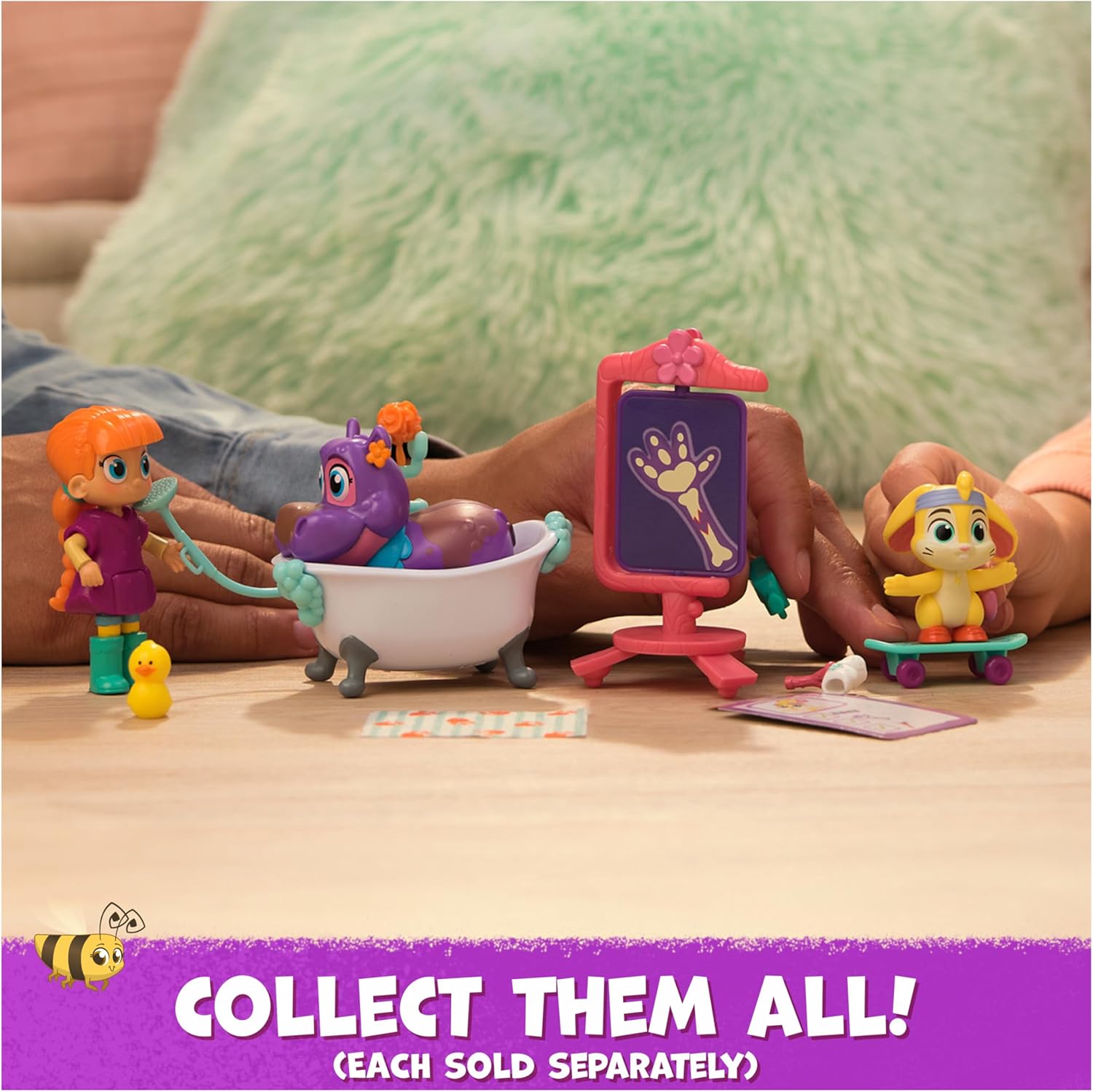 Dinossi - Vida De Dierenarts, Vida & Zig Zag Actiefiguren van Zig Zag