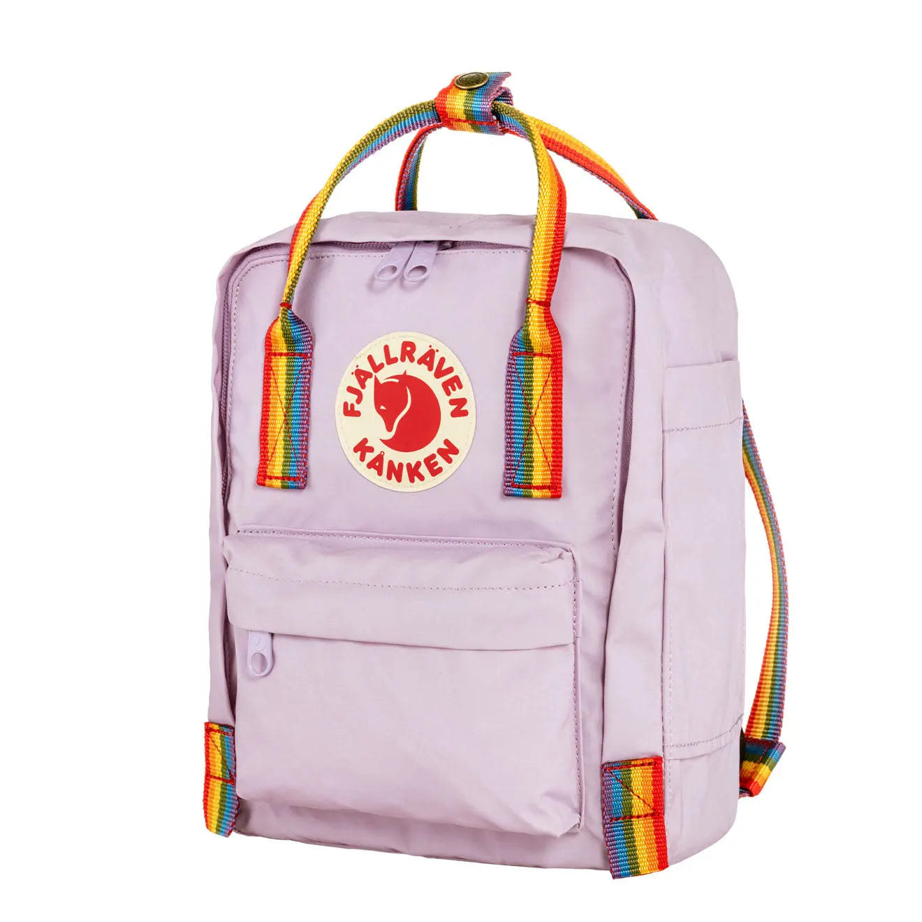 Fjällräven Kånken - Regenboog Mini Unisex Lavendel Rugzak