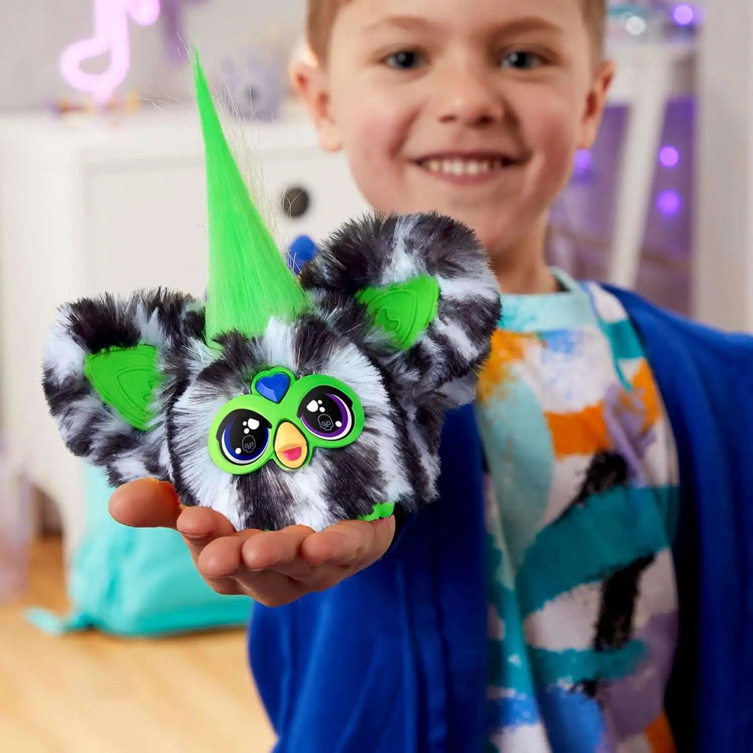Hasbro - Mini Furby Furblets May-May en Greenie-Meanie 2-delige Speelgoedset