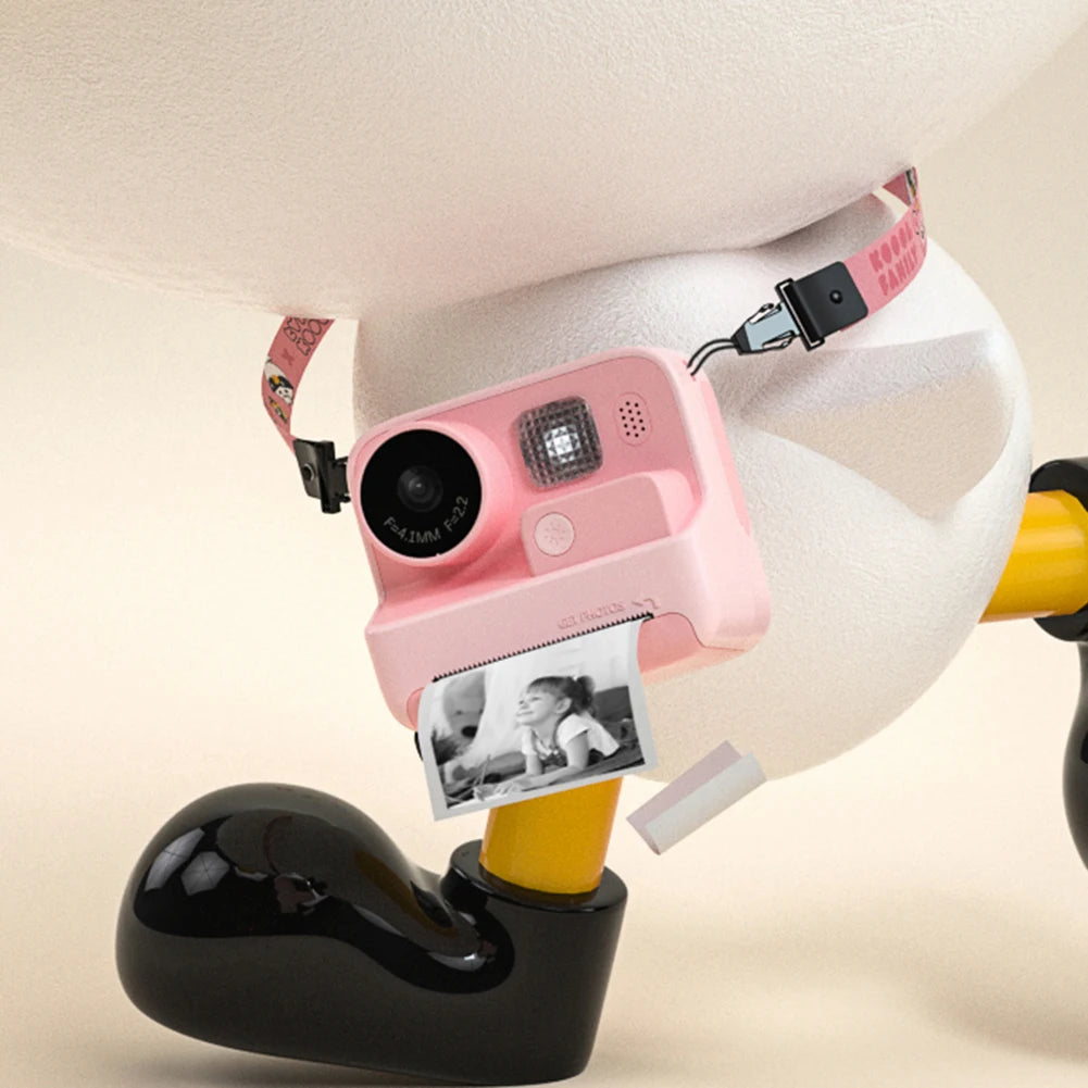 iPixi – Directe Afdruk Digitale Foto- en Videocamera Roze