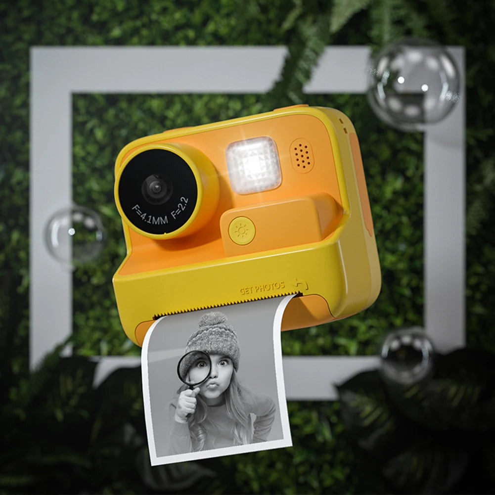 iPixi – Directe Afdruk Digitale Foto- en Videocamera Oranje