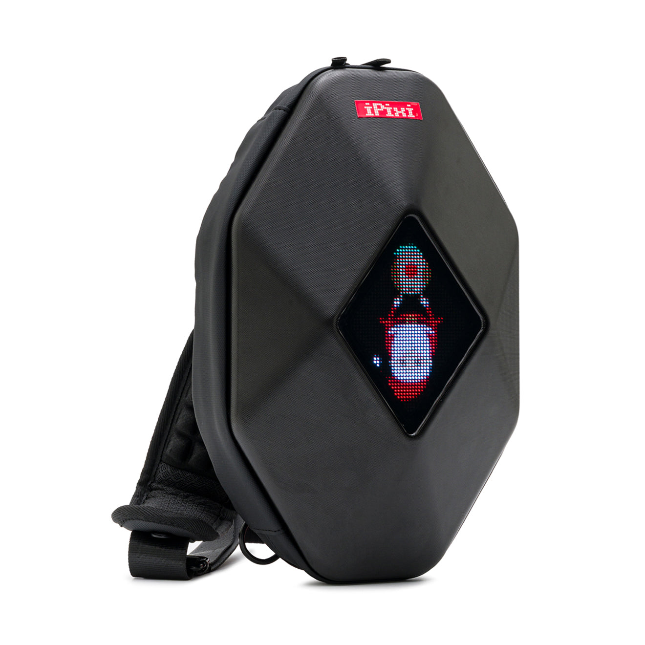 iPixi – Schouder- en Taille Titanium Beschermde LED Tas