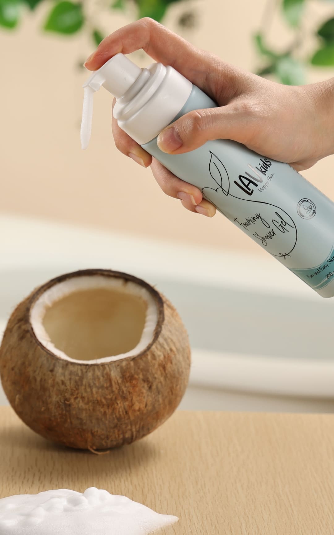 Lav Kids - Kinderschuim Douchegel