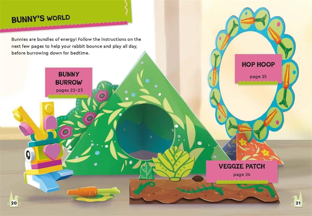 Lego - Speelfiguurtjes Kleine Huisdieren: Bouw- en Vouwhandwerk