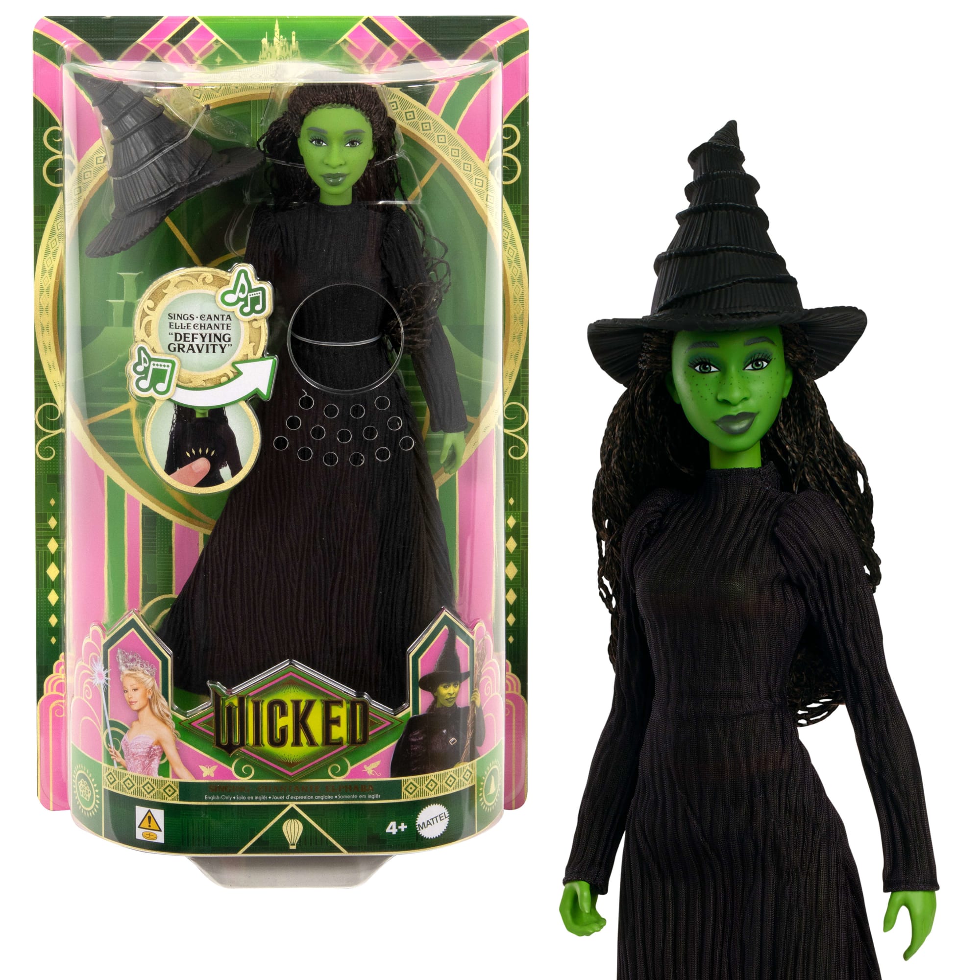 Mattel - Wicked Elphaba Zingt Geluid Verzamelpop