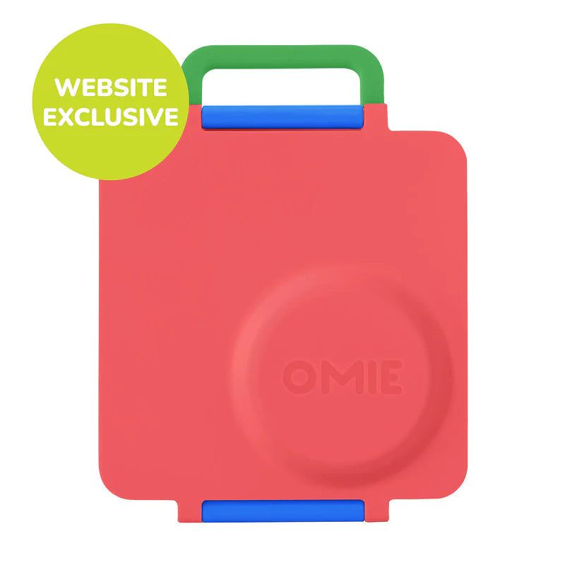 OmieBox Geïsoleerde Rode Bento Lunchbox