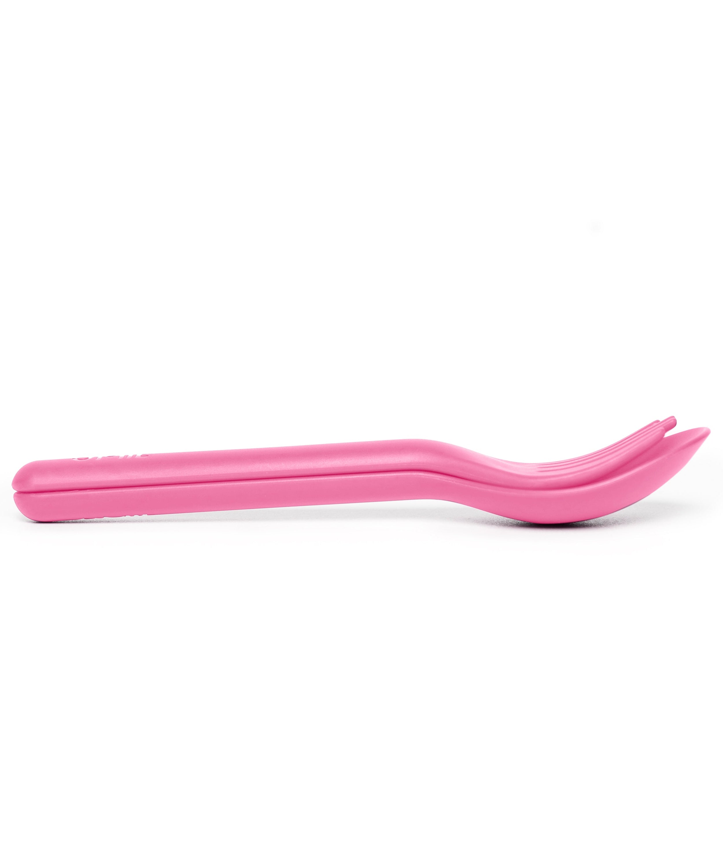 Omiebox - OmiePod Ballon Roze Siliconen Vork en Lepel Set