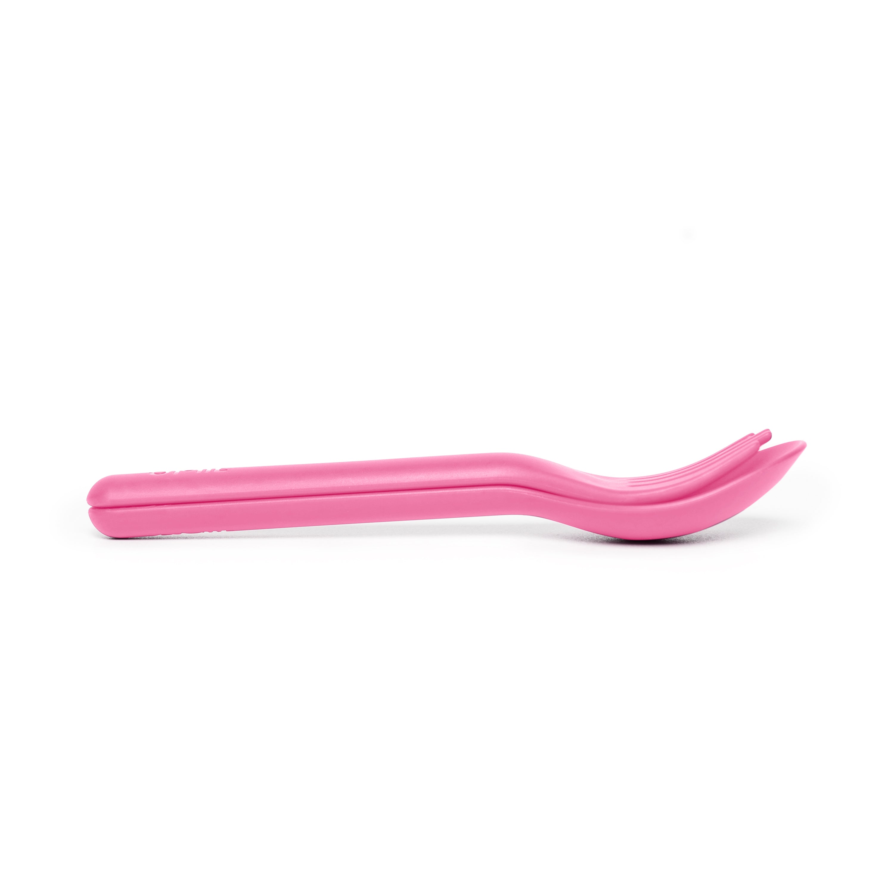Omiebox - OmiePod Ballon Roze Siliconen Vork en Lepel Set