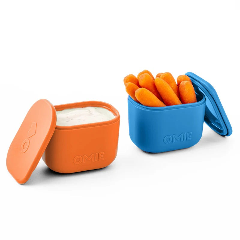 Omiebox - UP Bento Doos Binnenvakjes 2 stuks Blauw/Oranje