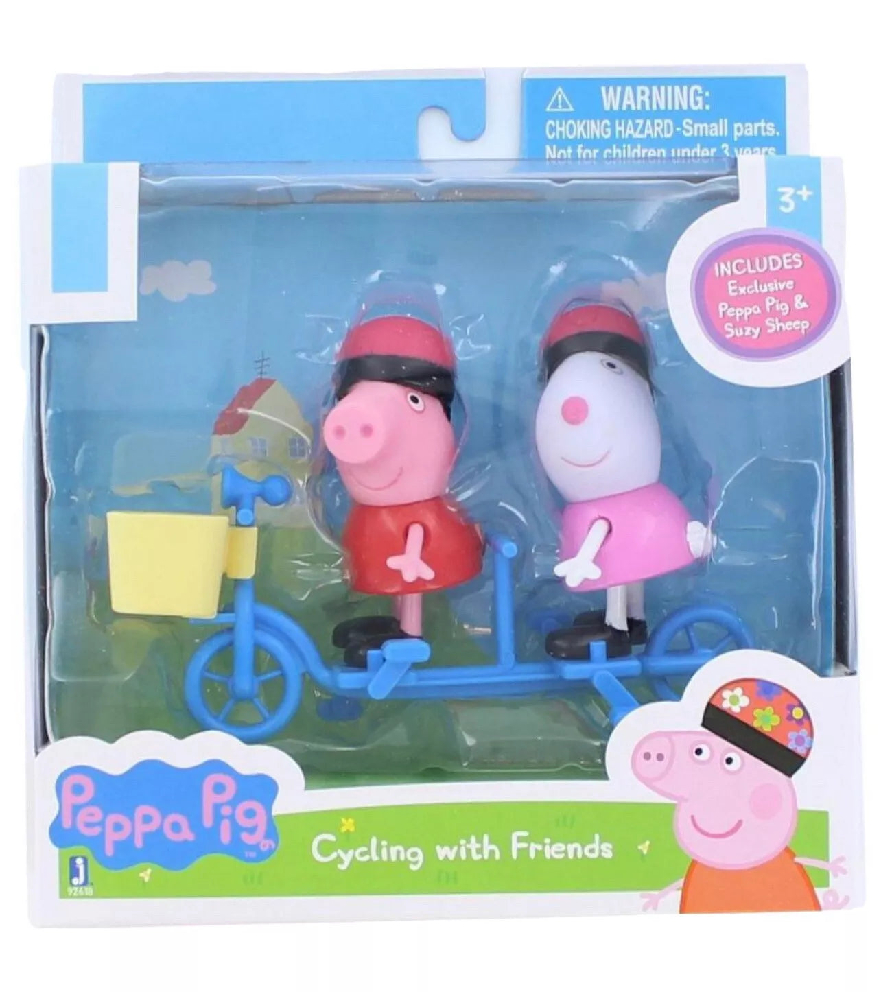 Peppa Pig - Figuur Speelgoed Set Fietstocht Met Haar Vriendje