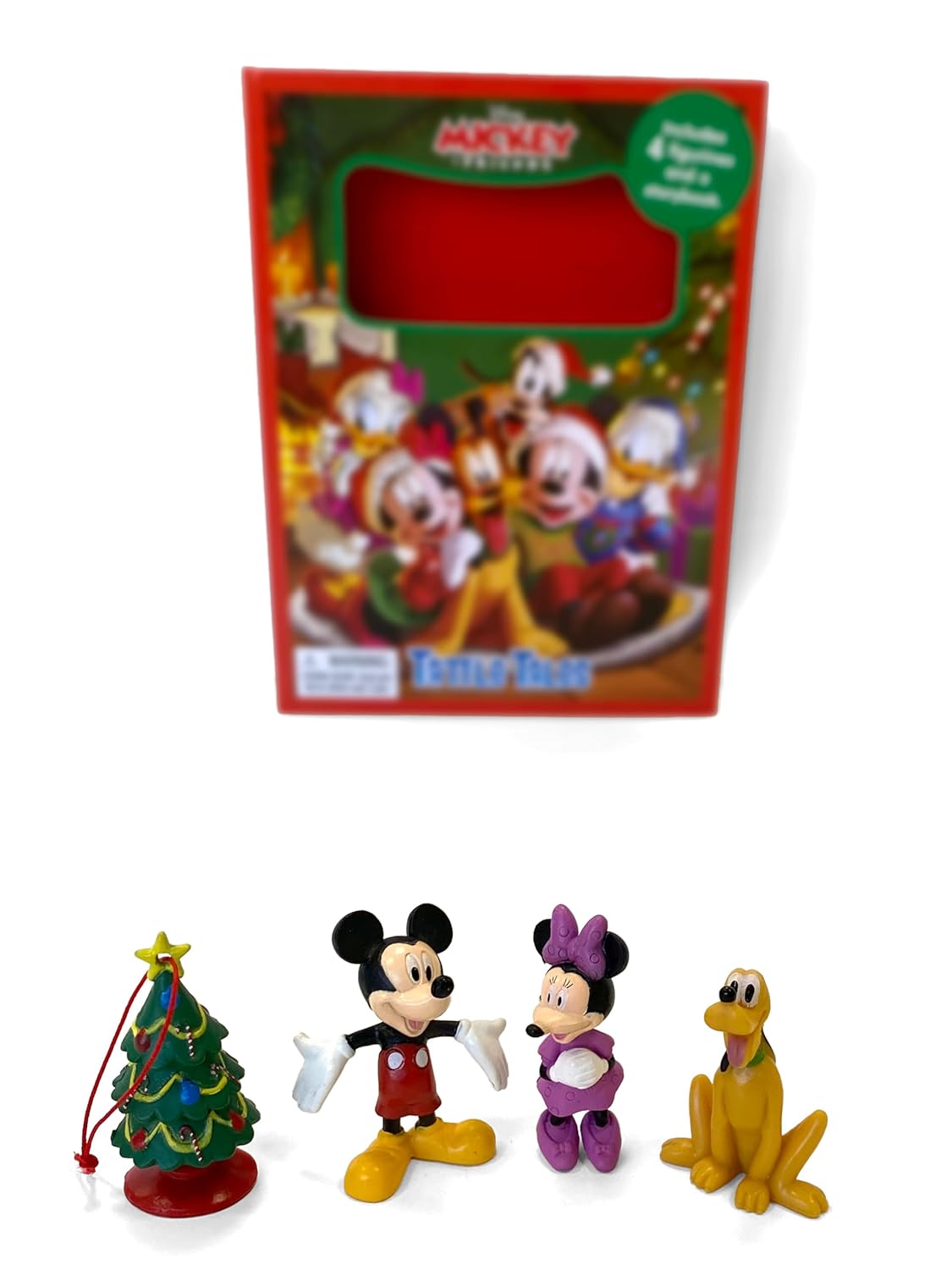 Phidal - Mickey en Vrienden Kerstplezier Figuren Speelgoed Engels Activiteiten- en Verhalenboek