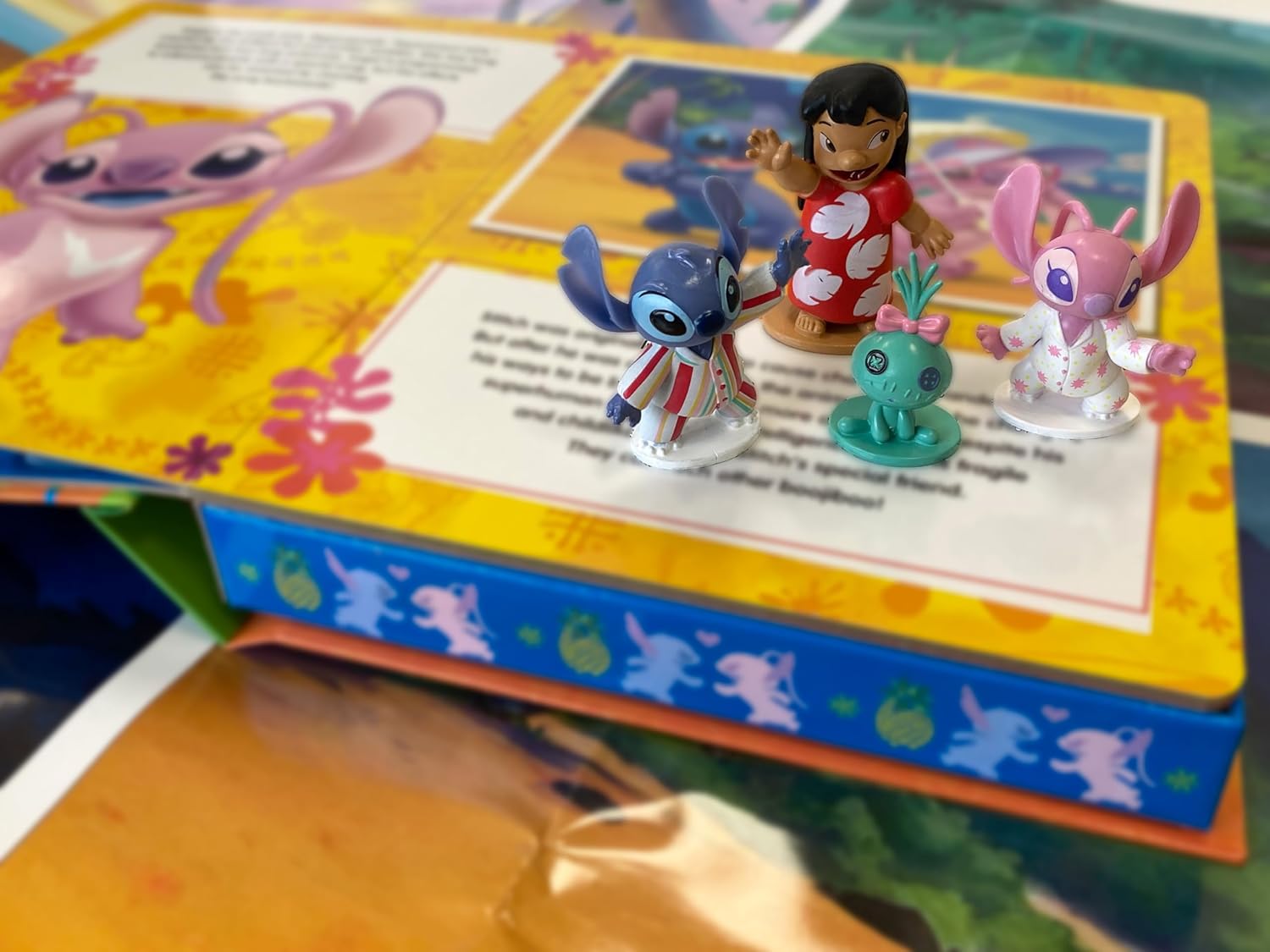 Phidal - Stitch figuur speelgoed Engels activiteit- en verhalenschrift