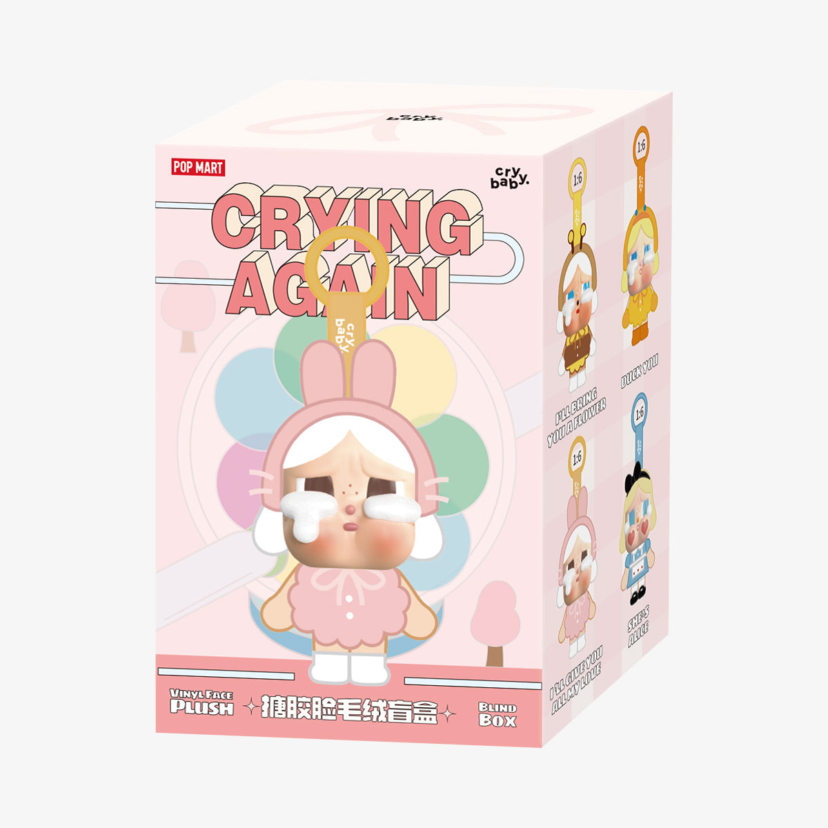 Pop Mart - Originele Crybaby Crying Again Serie Vinyl Pluche Pop Verrassing Blinde Doos