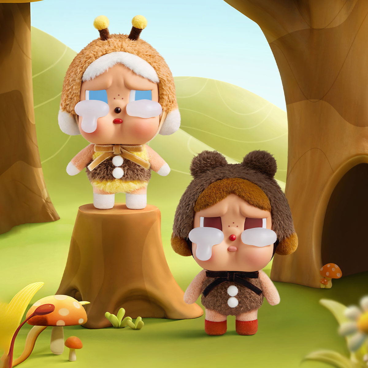 Pop Mart - Originele Crybaby Crying Again Serie Vinyl Pluche Pop Verrassing Blinde Doos