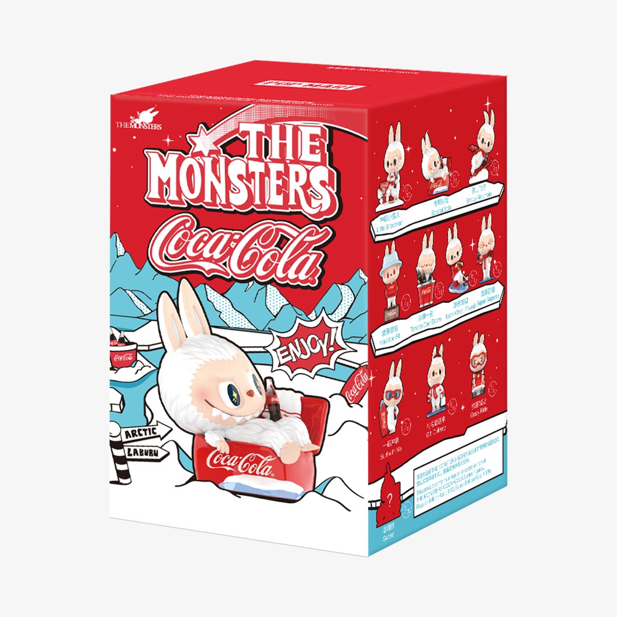Pop Mart - Originele The Monster Coca Cola Serie Blinddoosfiguur