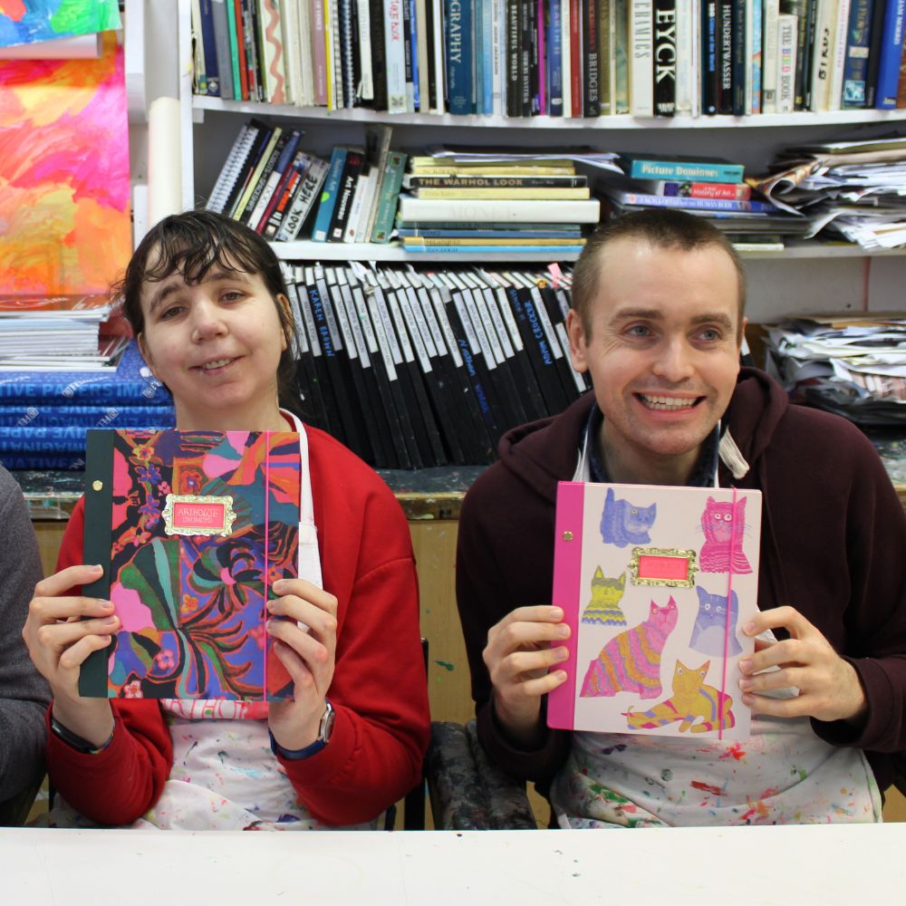 Portico Designs - Arthouse Unlimited Miaow A5 Stevige Omslag Dagboek