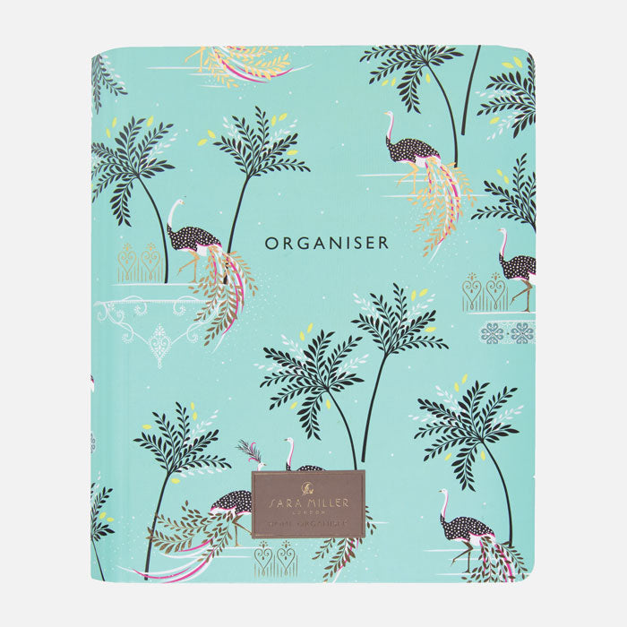 Portico Designs - Sara Miller: Devekuşu ve Palmiyeler Organizer Ajanda