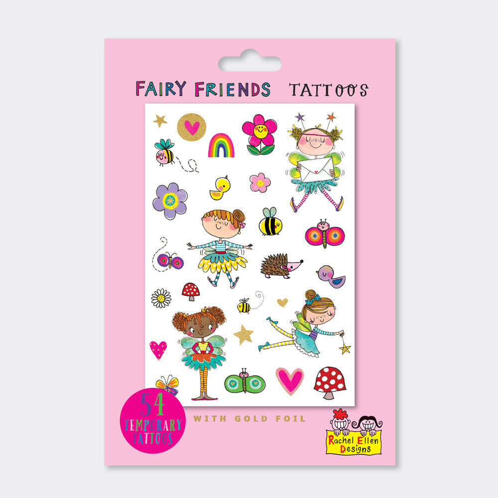 Rachel Ellen - Fairy Friends Kinderen Tijdelijke Tatoeages