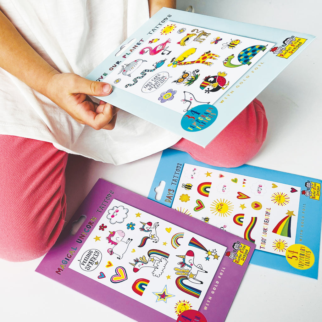 Rachel Ellen - Love Our Planet Kind Tijdelijke Tatoeages