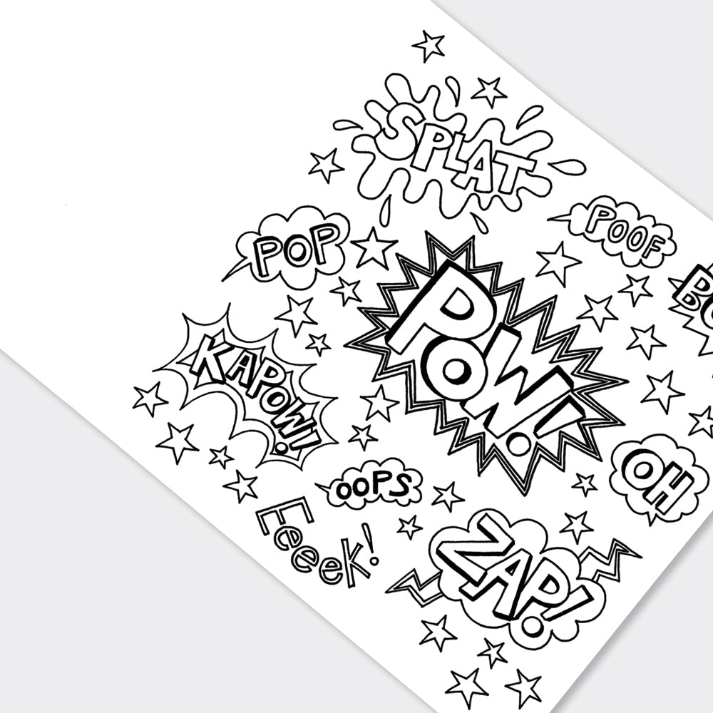 Rachel Ellen - Super Hero Kleurboek