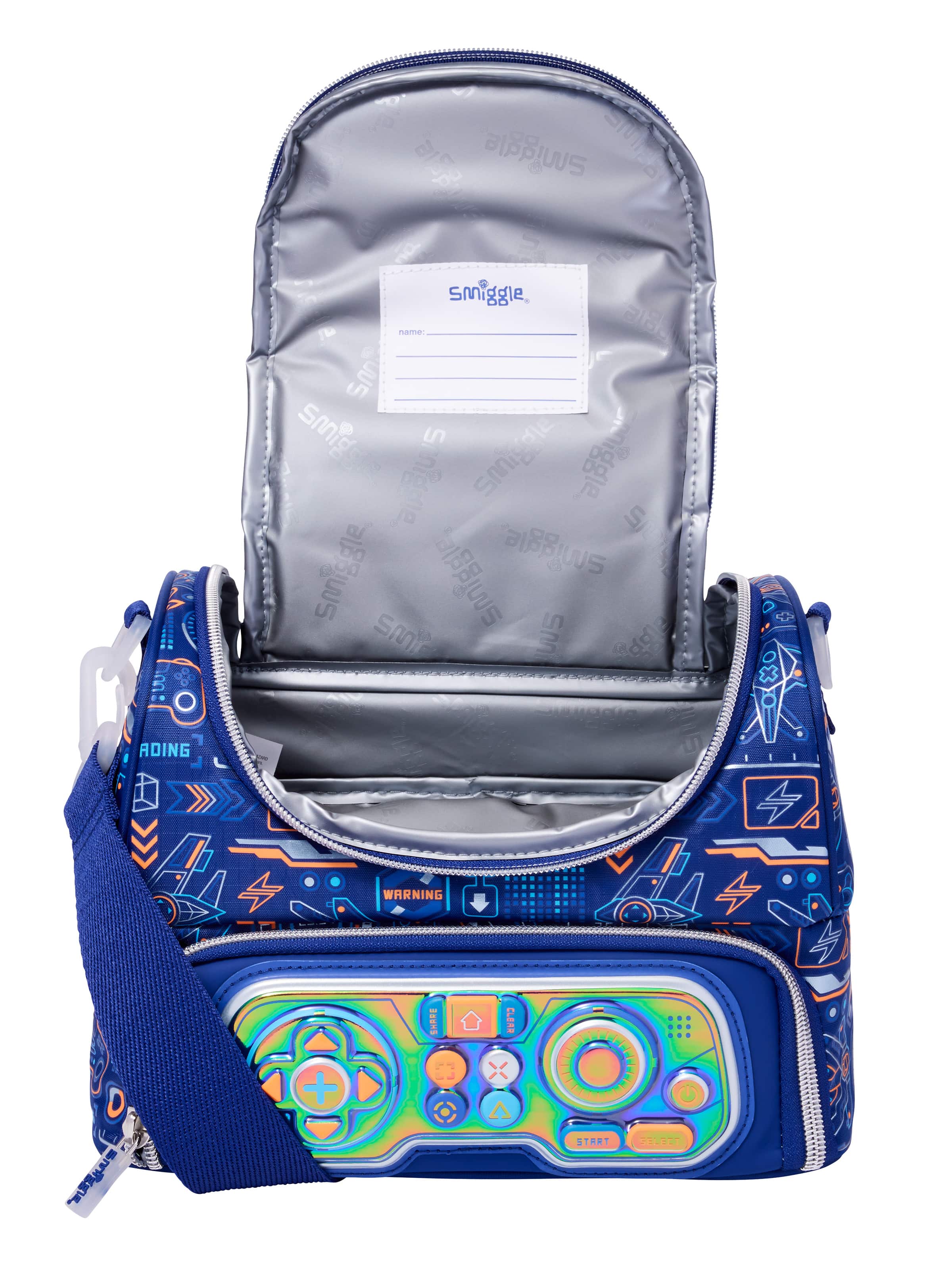 Smiggle - Beta Dubbel Laags Lunchzak met Handvat
