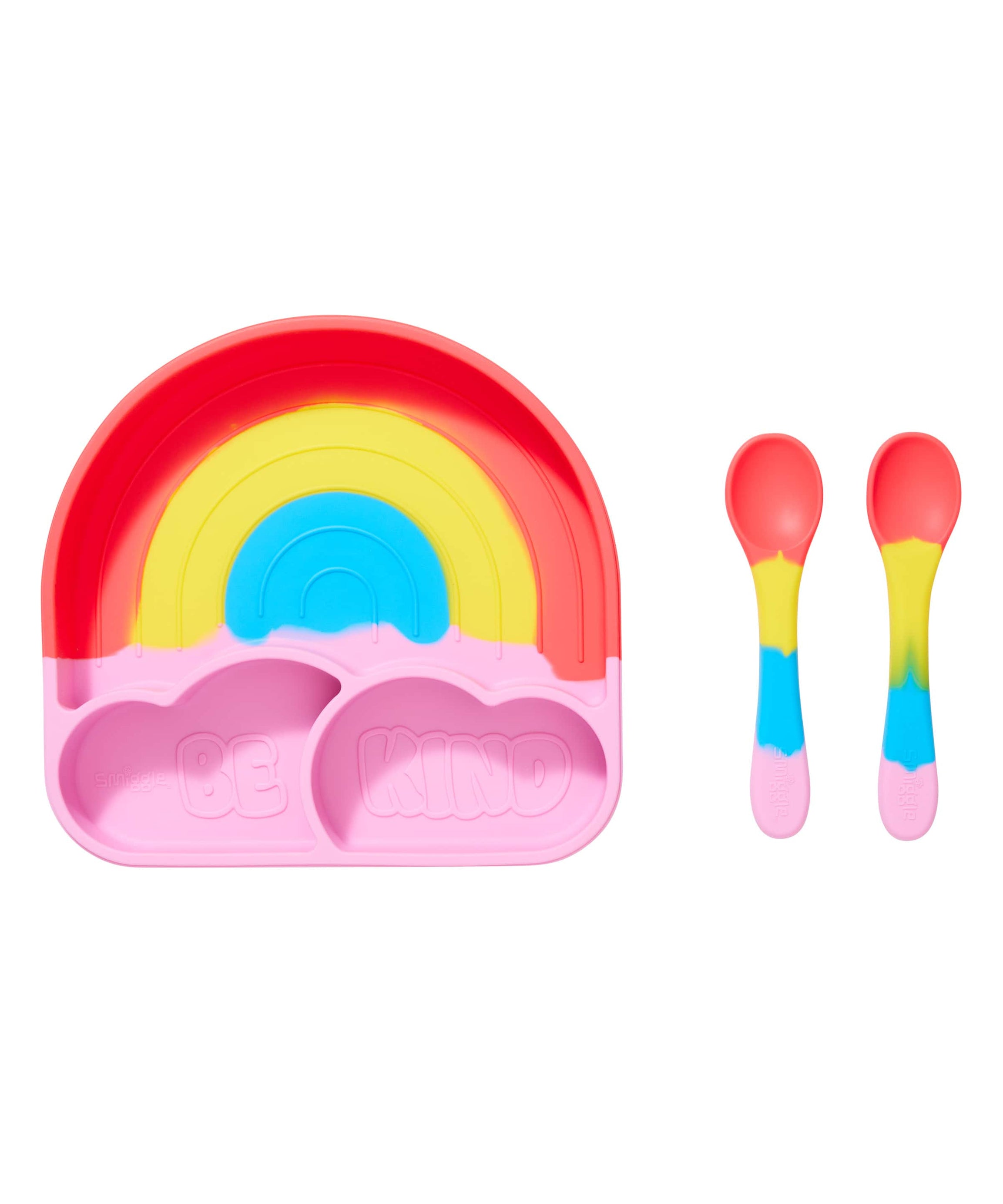 Smiggle - Big Dream Siliconen Eetbord Set