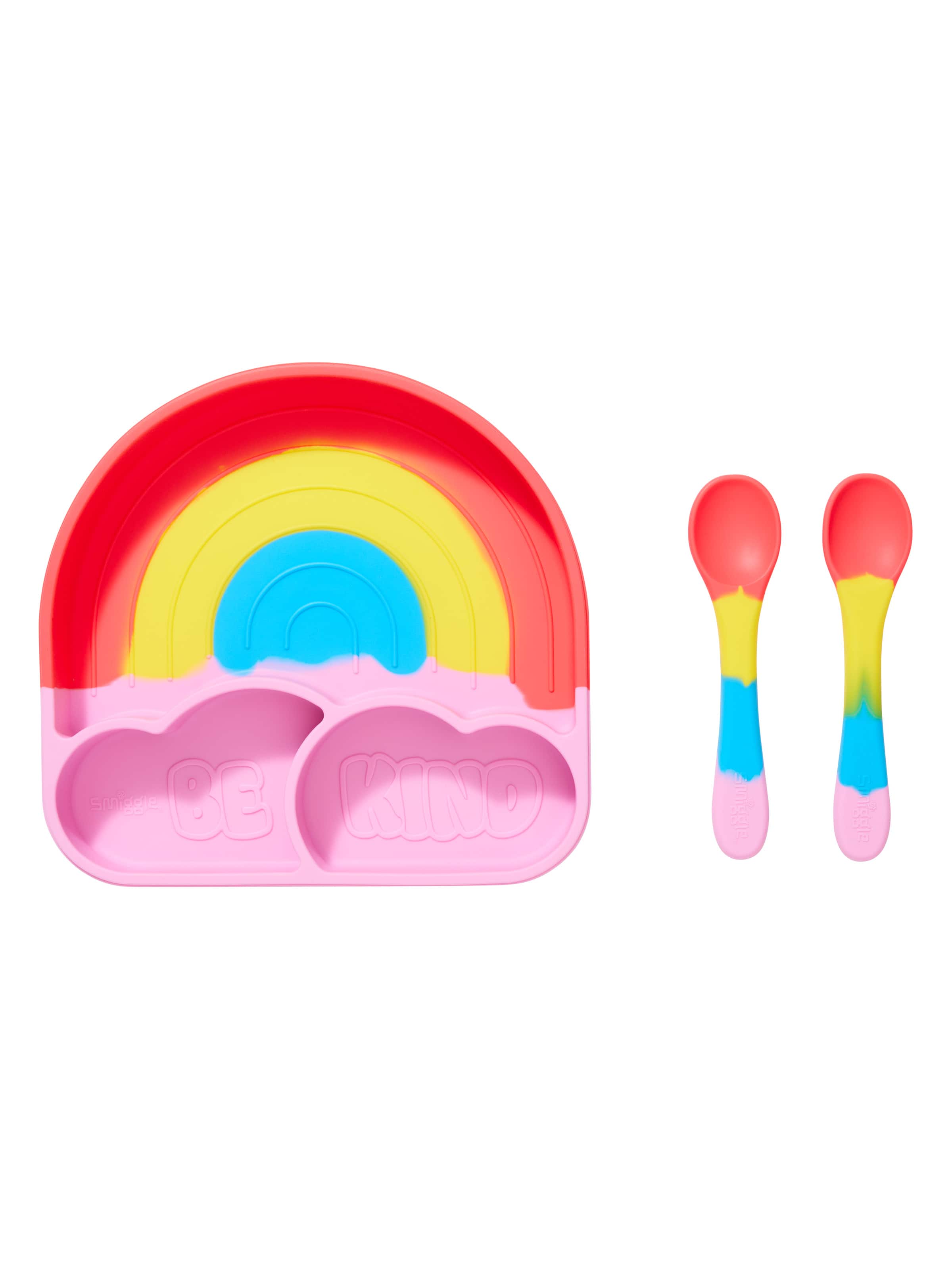 Smiggle - Big Dream Siliconen Eetbord Set