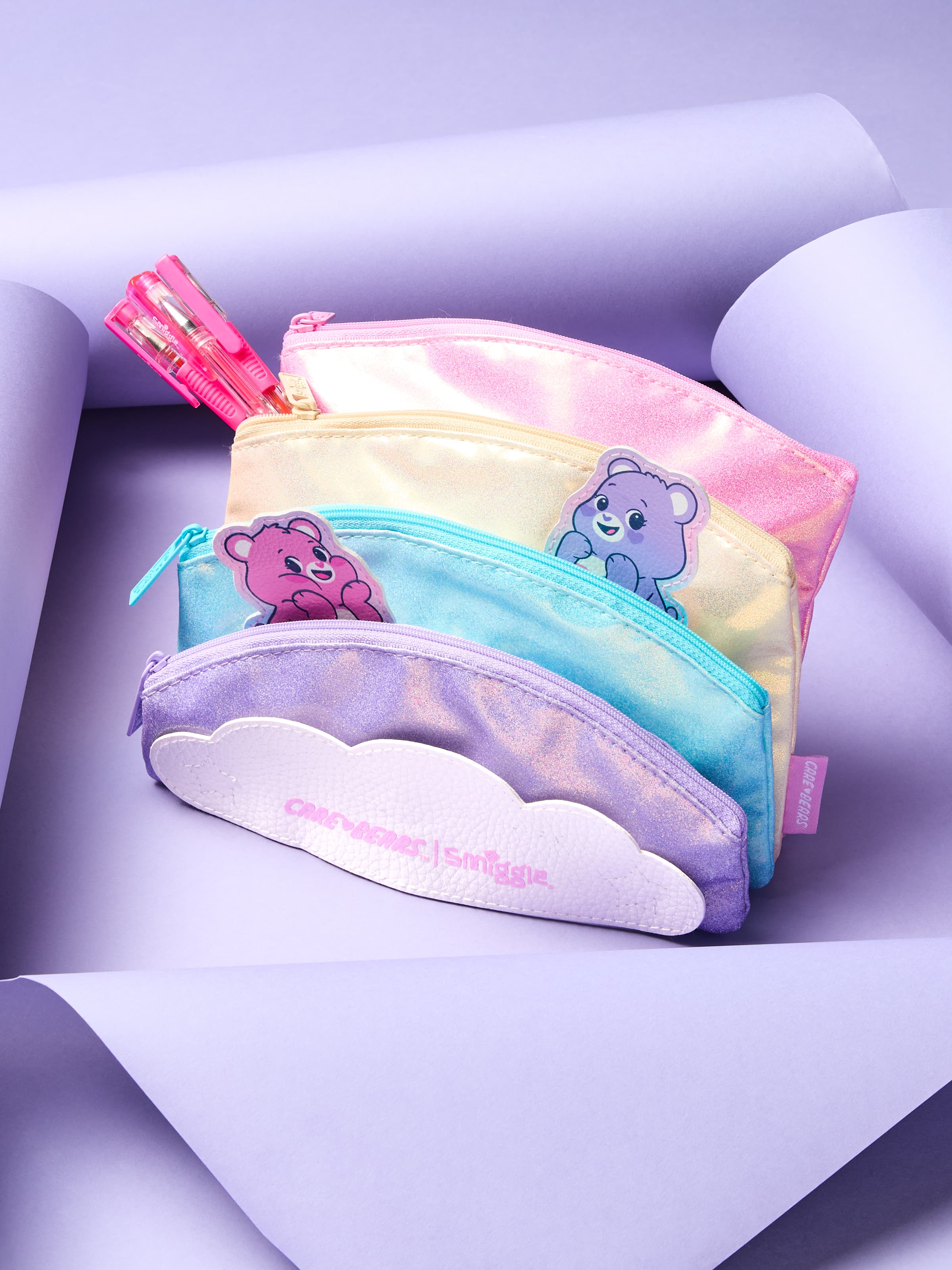 Smiggle - Care Bears Pennenzak met Veel Vakken
